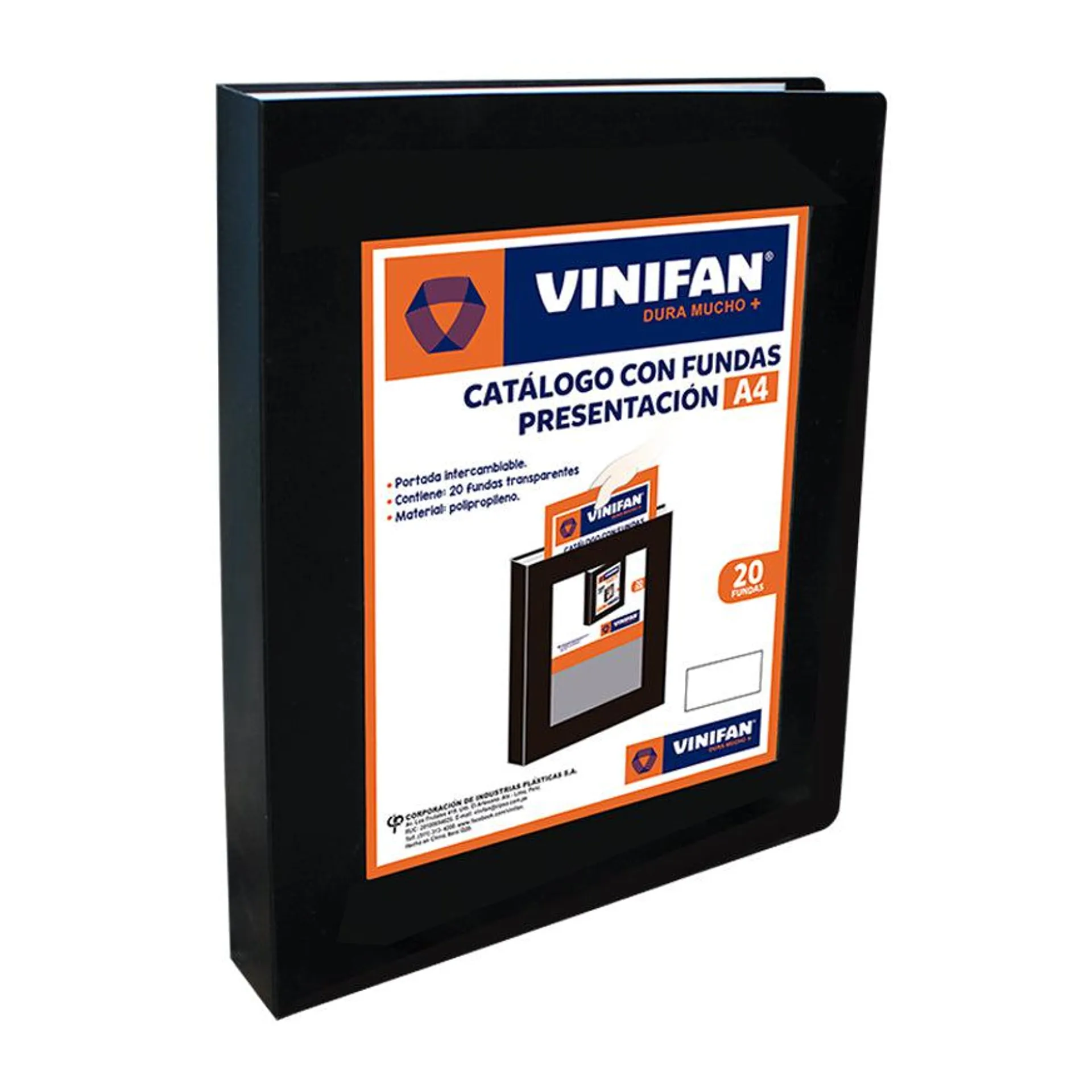 Catalogo Vinifan con Fundas x20 Negro