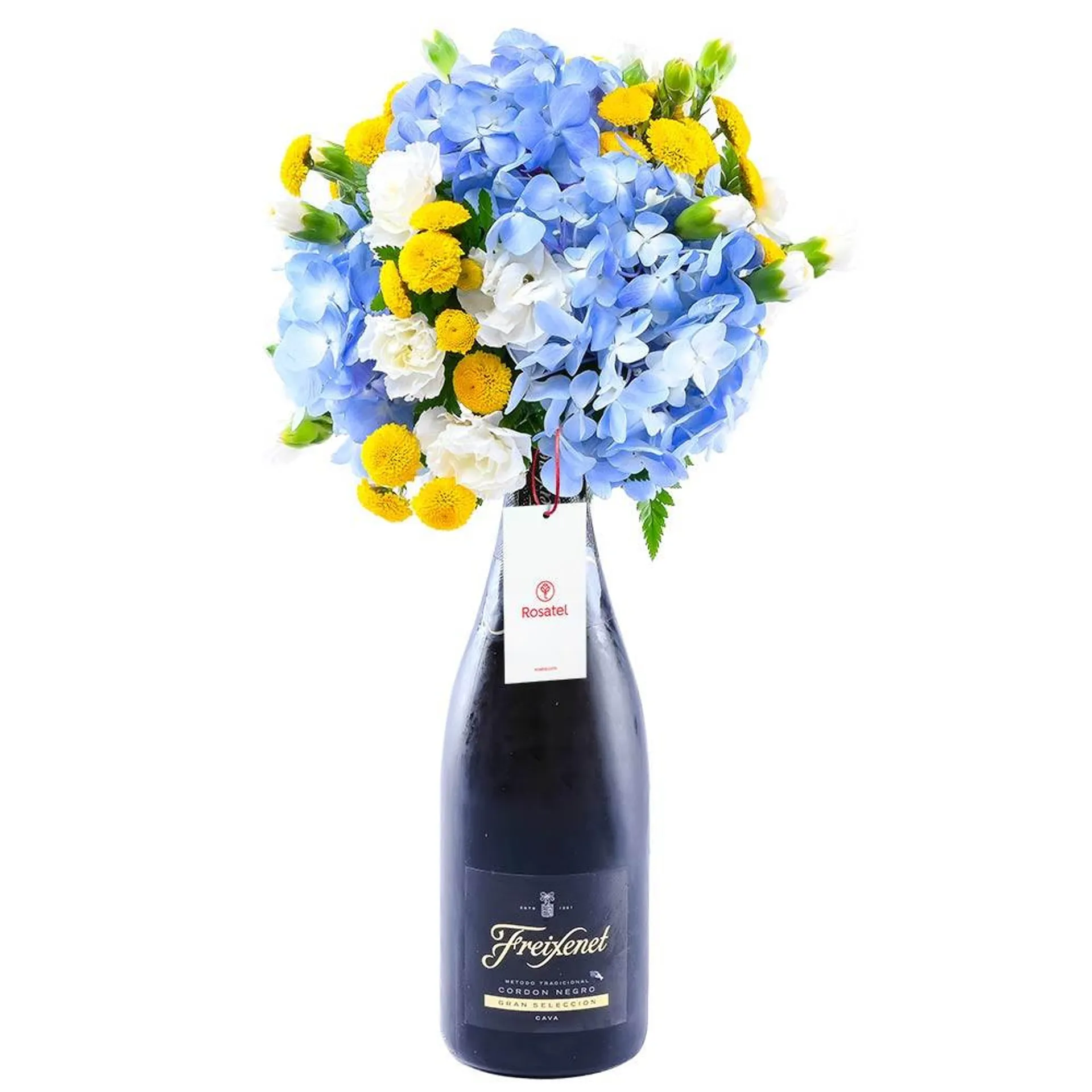 Arreglo Floral Freixenet