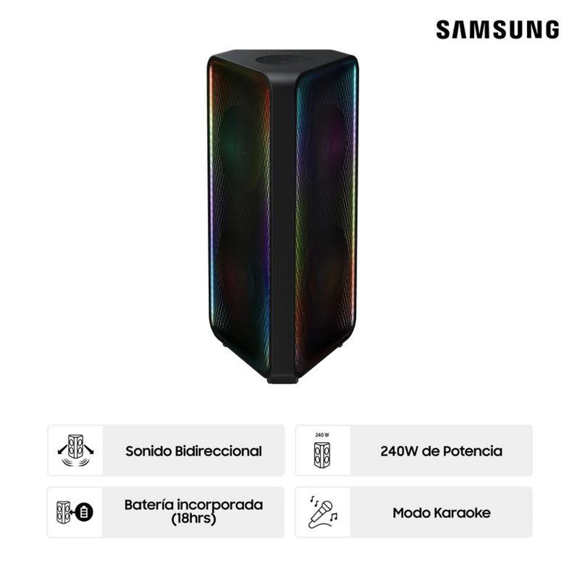 Samsung Parlante Bluetooth 240W MX-ST50B/PE