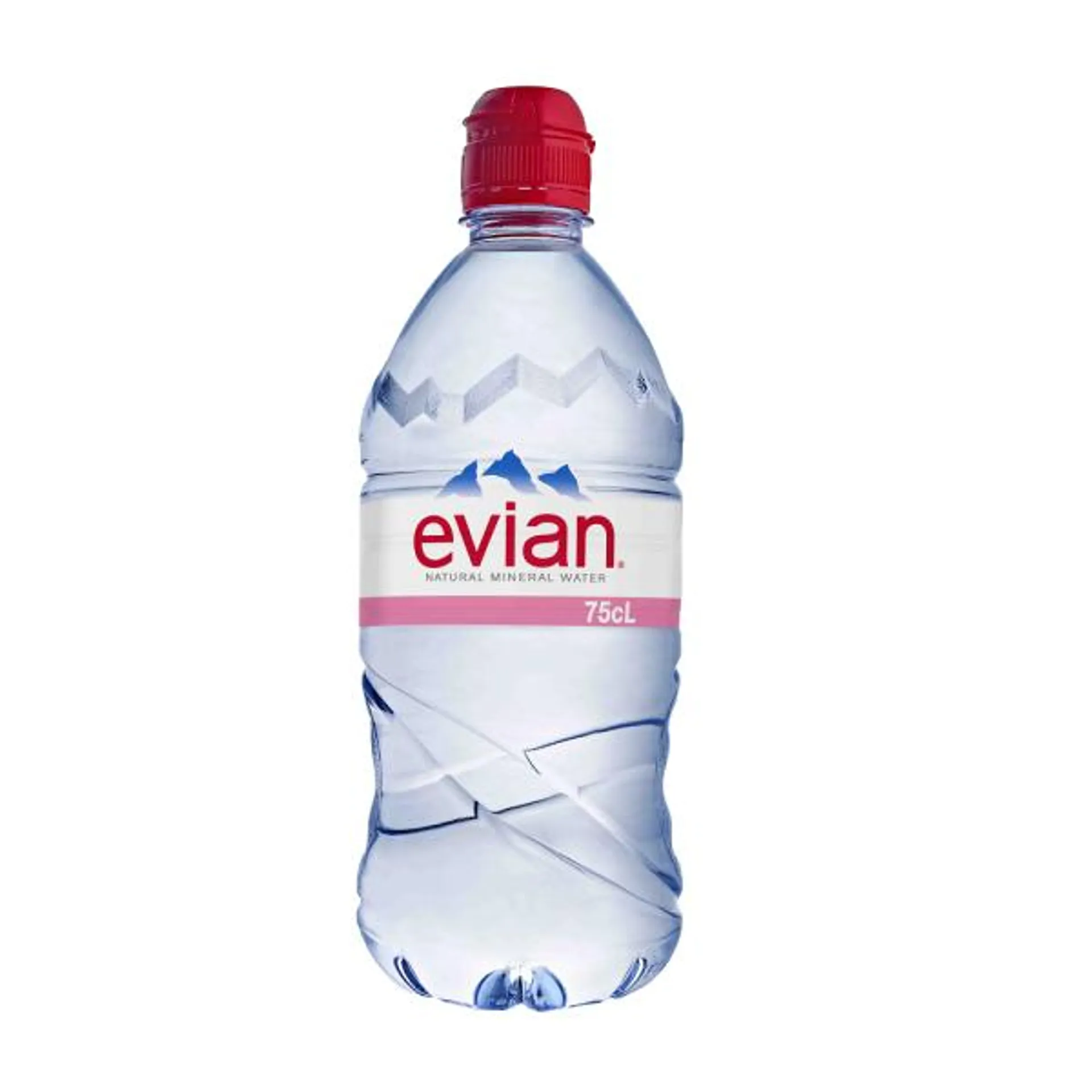 Agua Mineral Evian Sin Gas Botella Tapa Sport 750ml