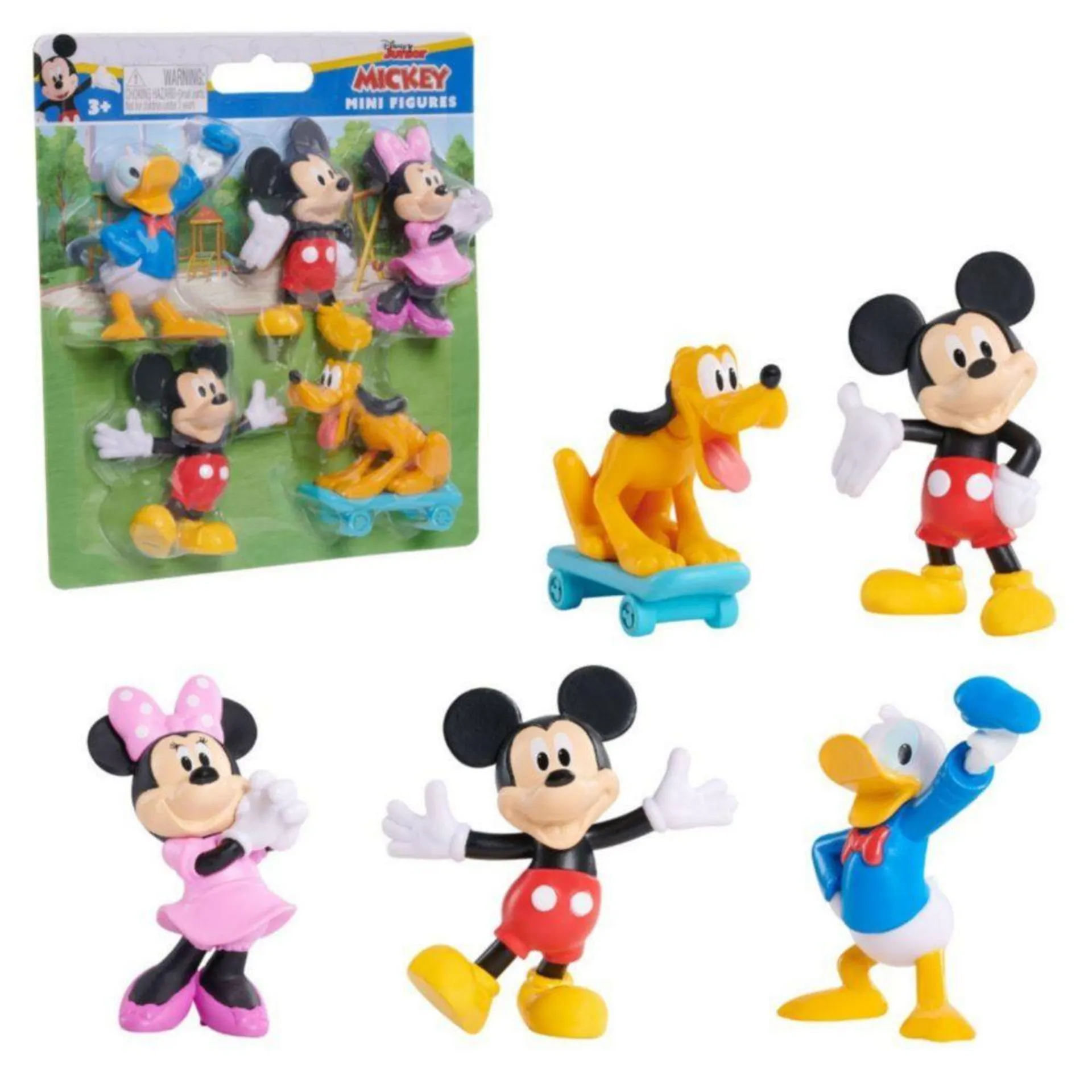 Set De Figuras Mickey Mouse Pack X5