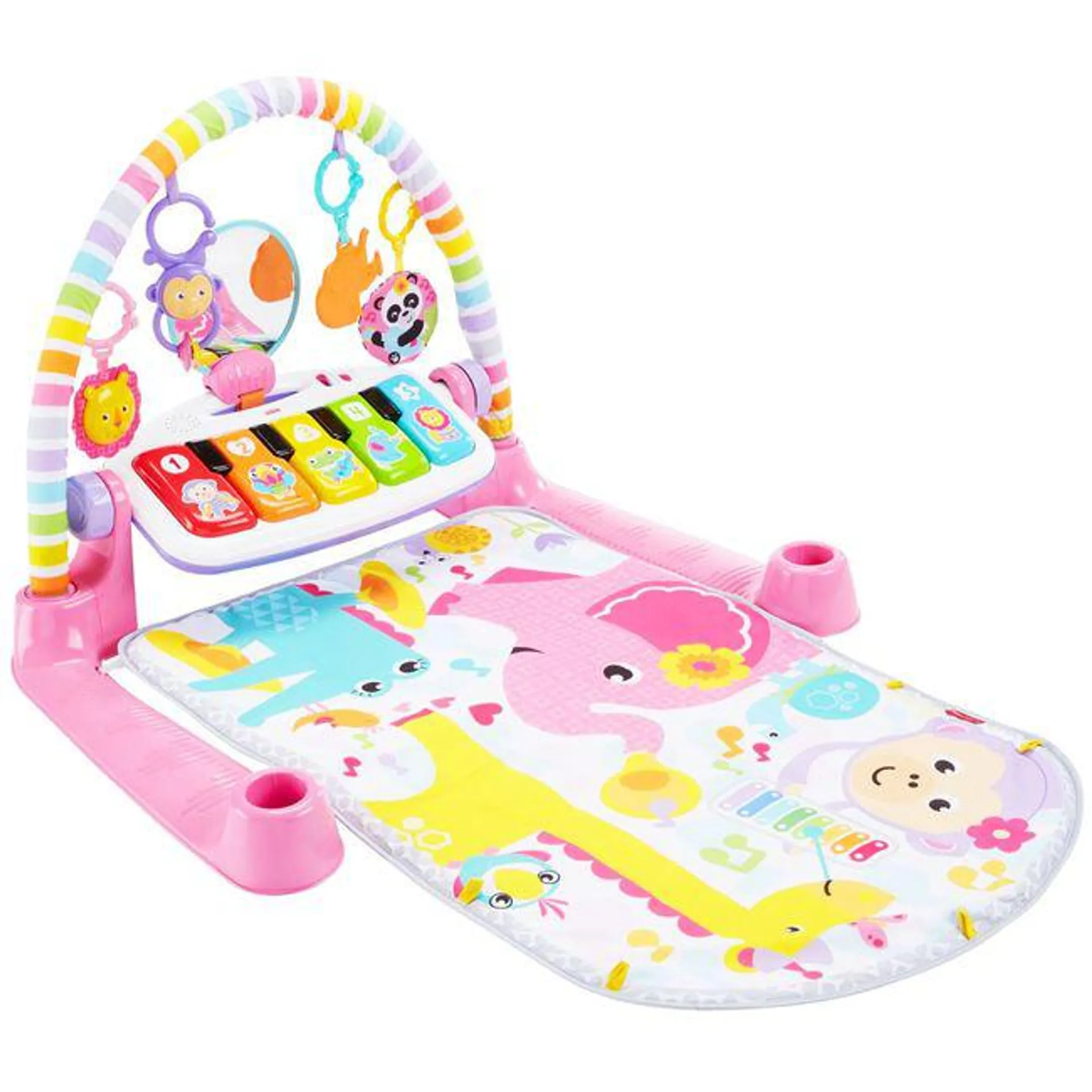 Gimnasio para Bebé FISHER PRICE Piano Pataditas Musical Rosa