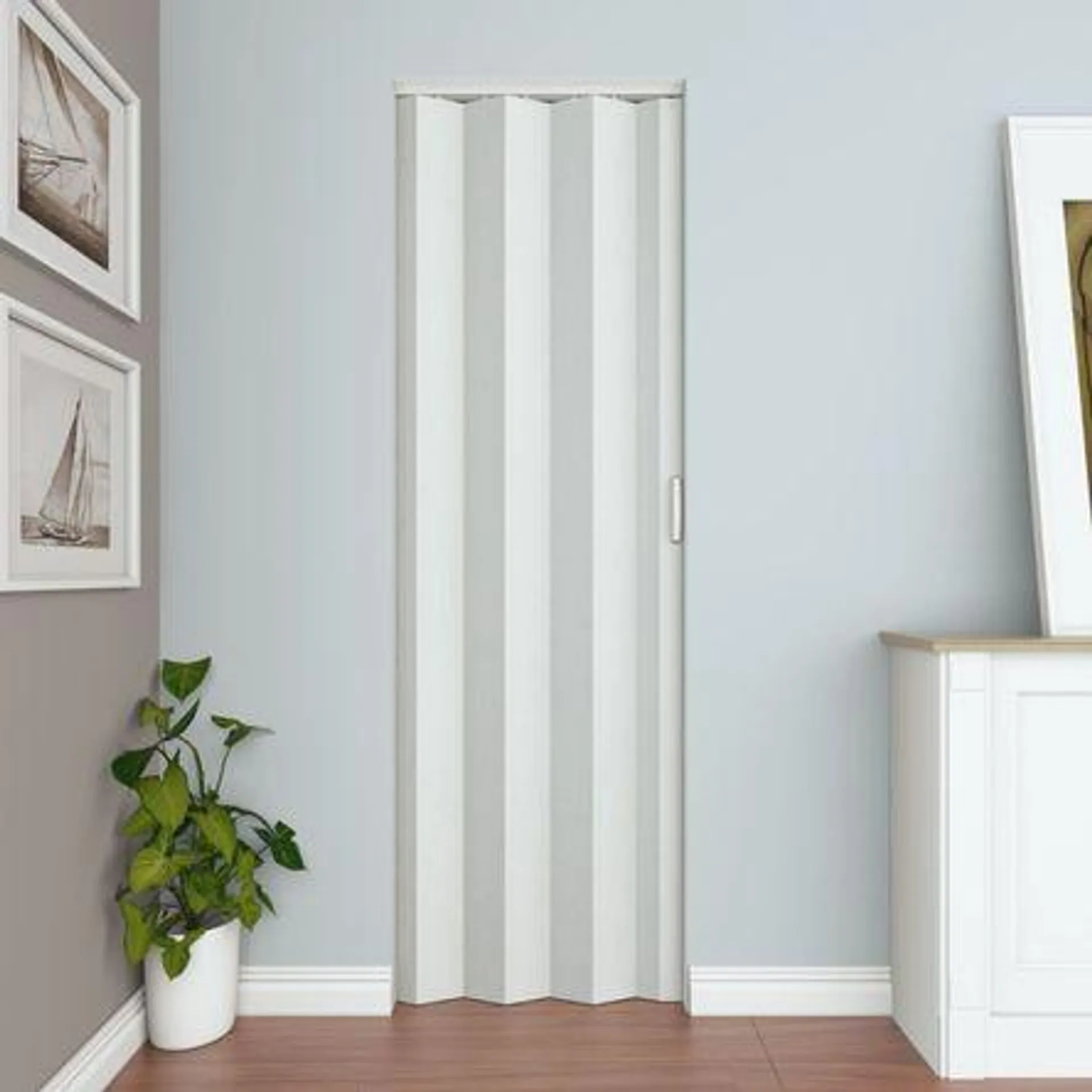 Puerta plegable Basic 70x200cm Blanco