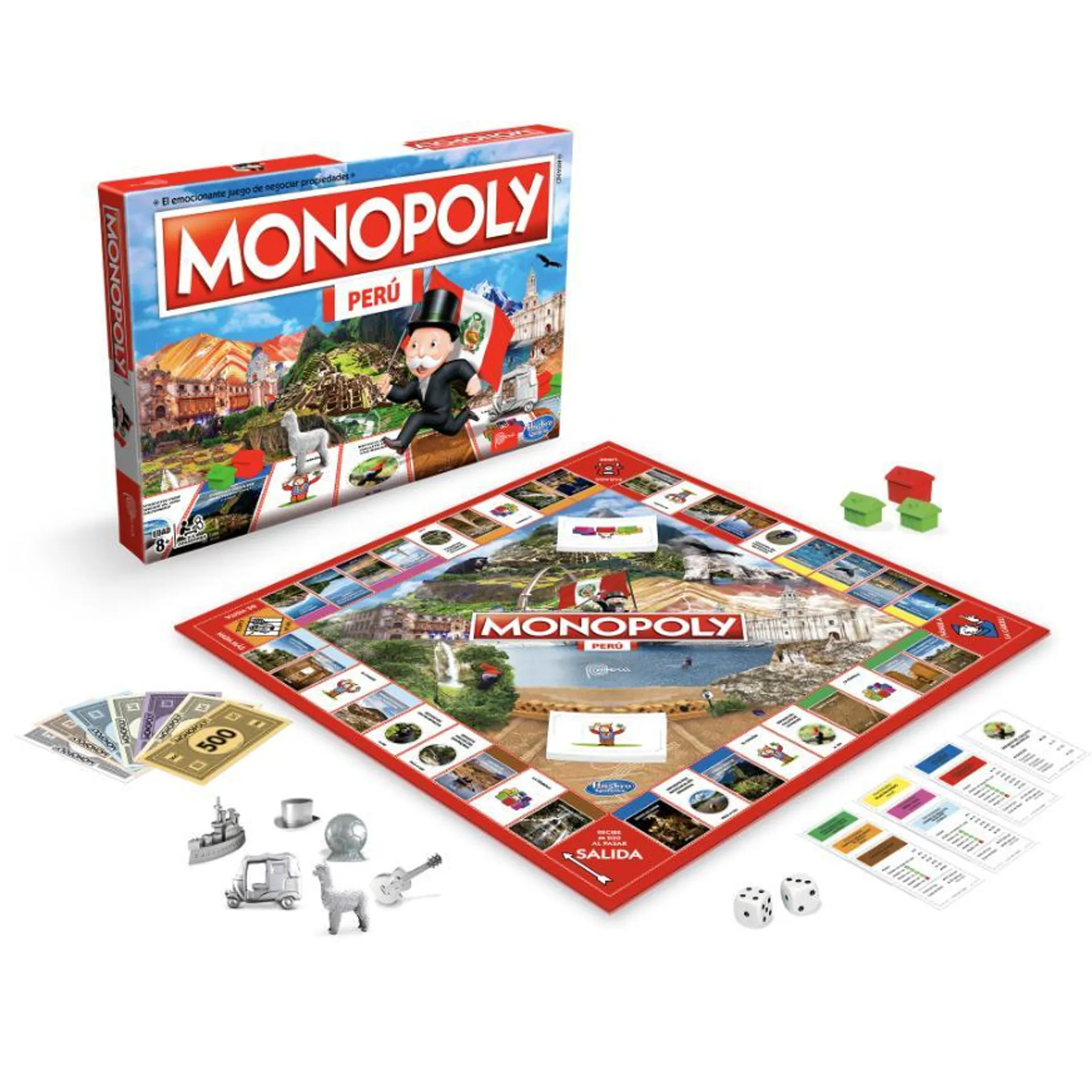 Juego De Mesa Hasbro Gaming Monopoly Peru Refresh