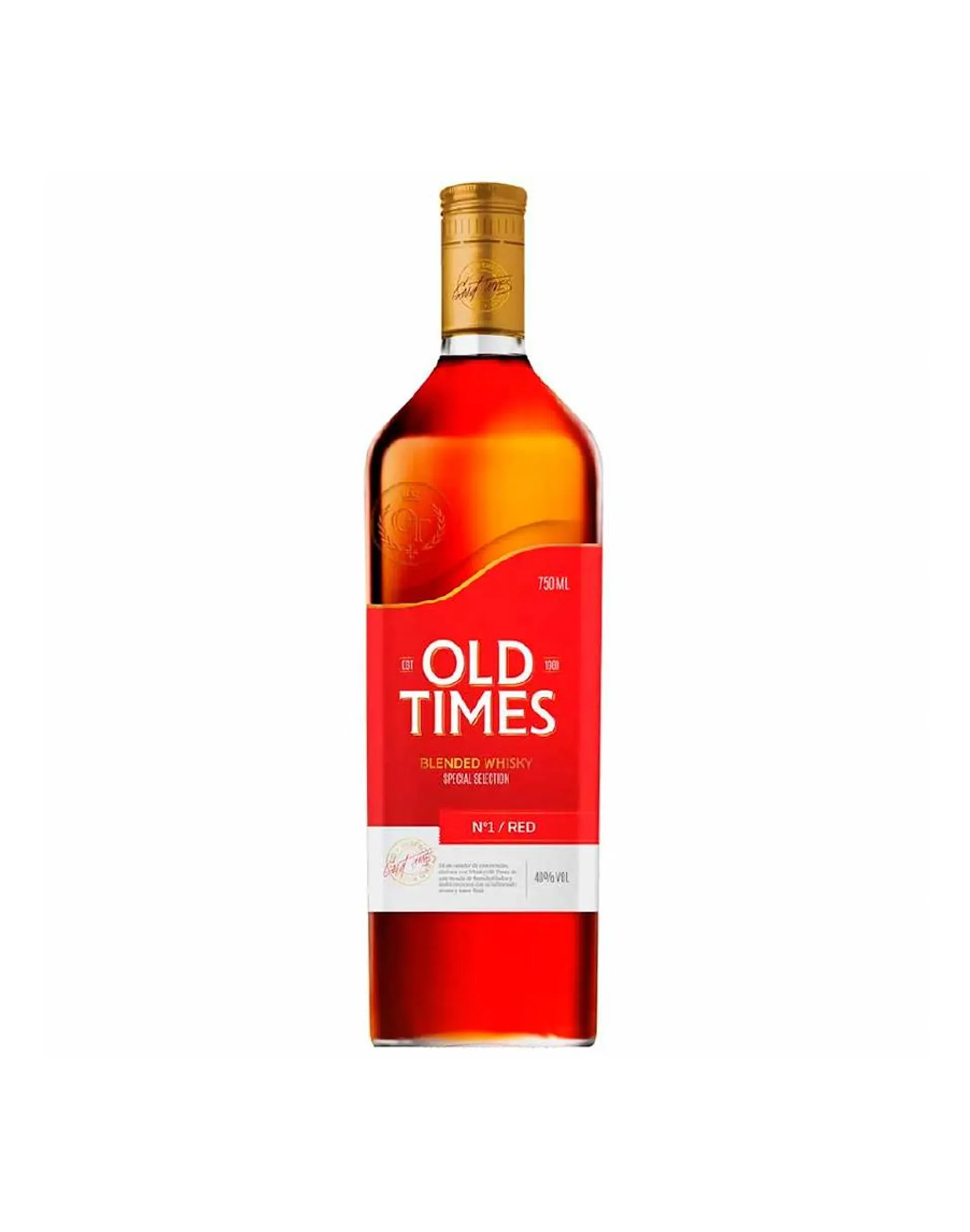 WHISKY OLD TIMES RED BICENTENARIO 750ML