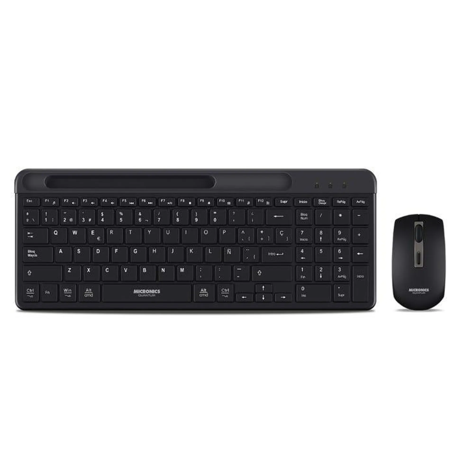 Kit Micronics Norton Teclado + Mouse MIC T100 Negro