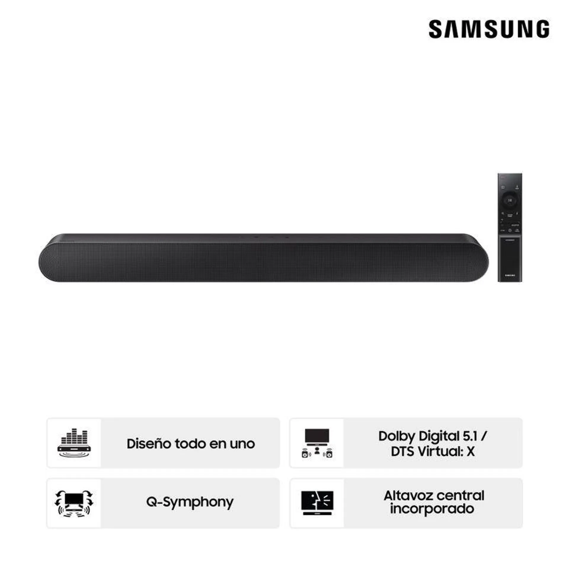 Samsung Soundbar Bluetooth 3.0Ch HW-S50B/PE