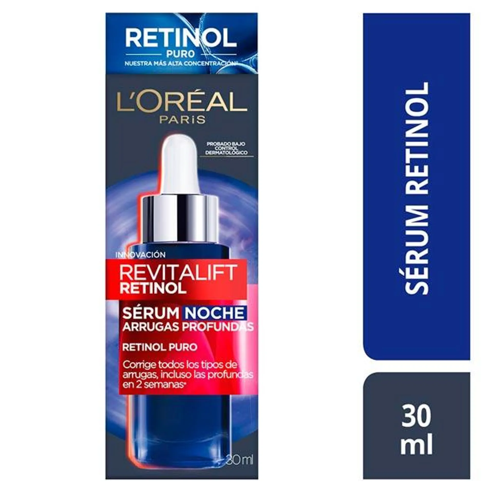 Sérum de Noche L'Oréal Paris Revitalift Retinol Antiarrugas