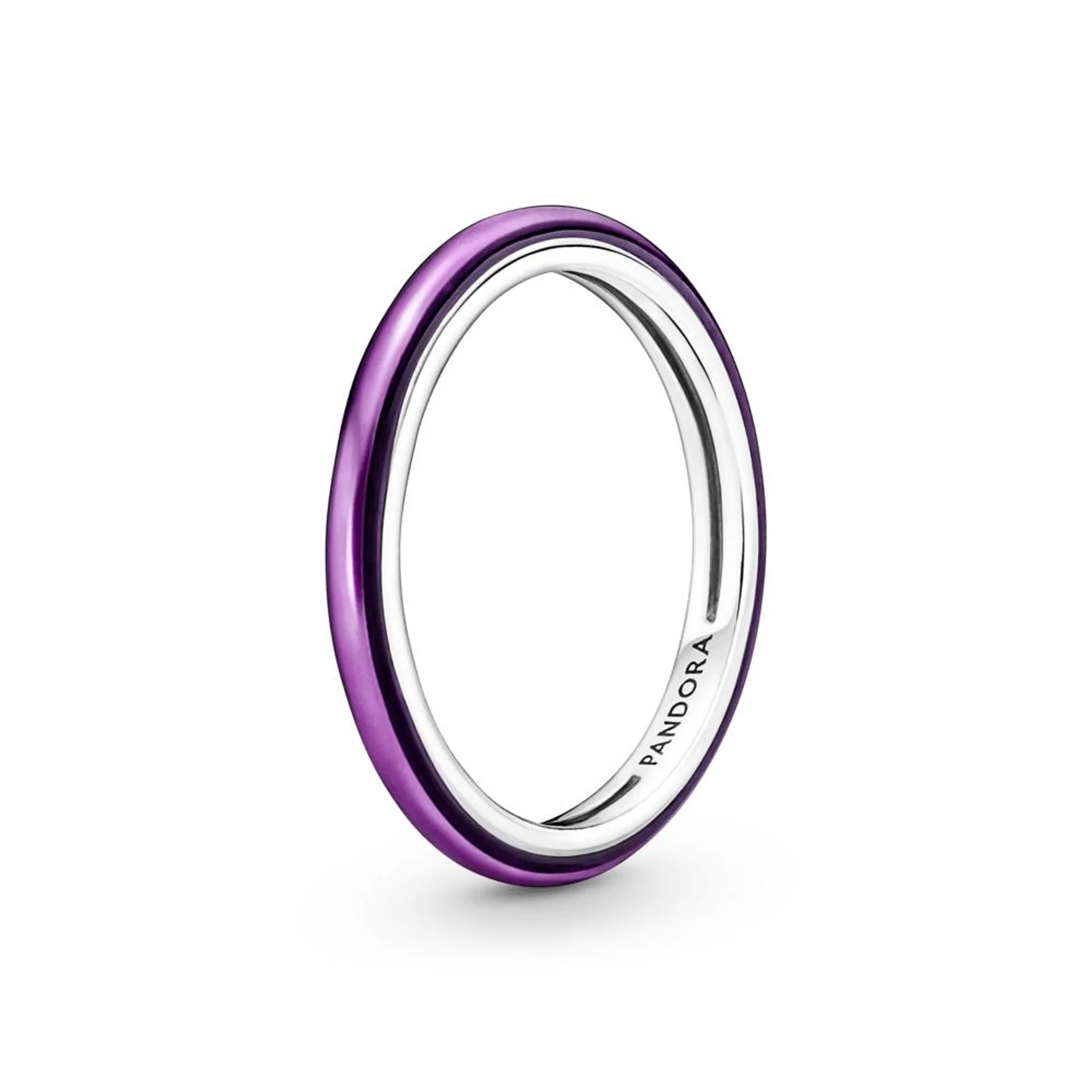 Anillo Morado Impactante Pandora Me