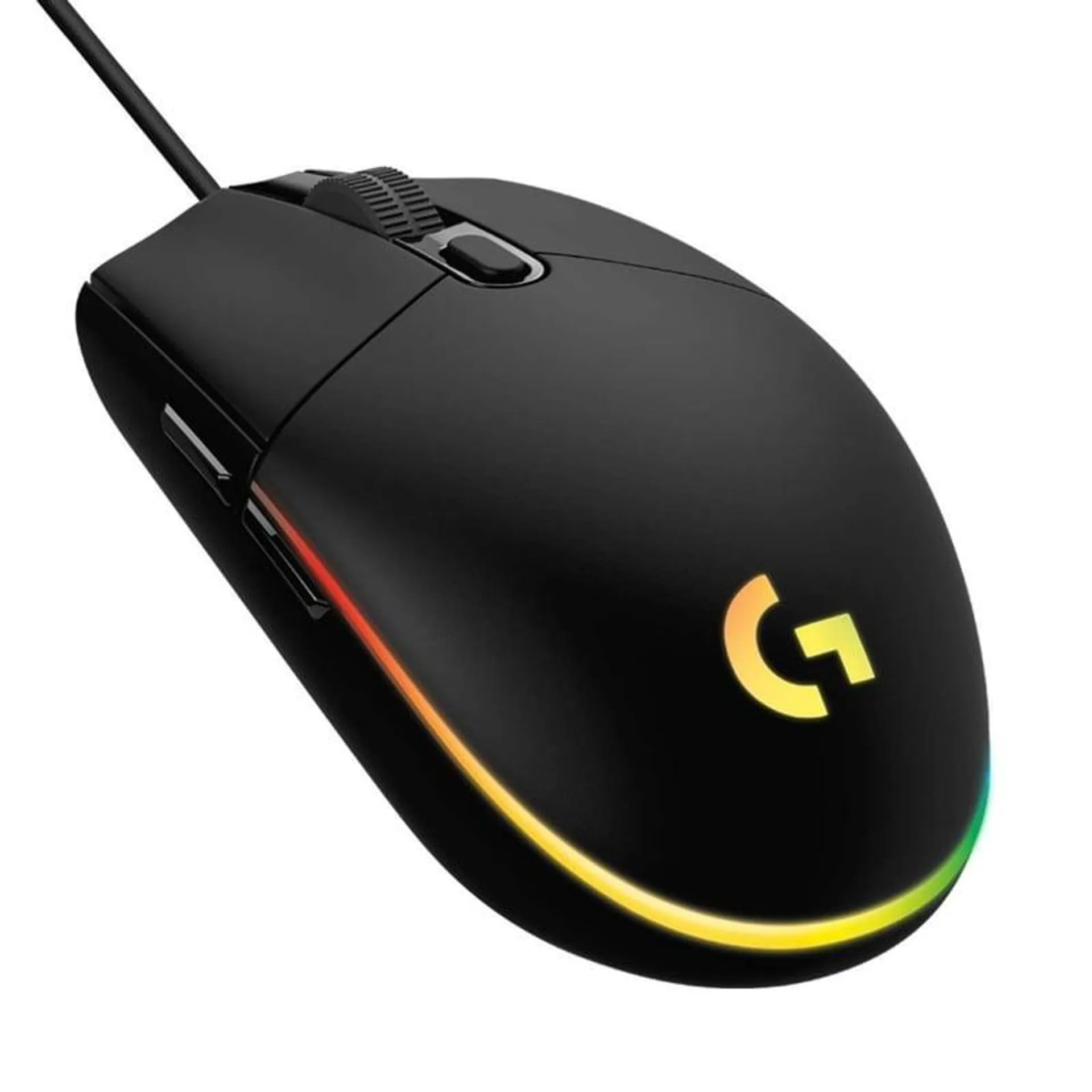 MOUSE GAMING LOGITECH G203 LIGHTSYNC RGB BLACK