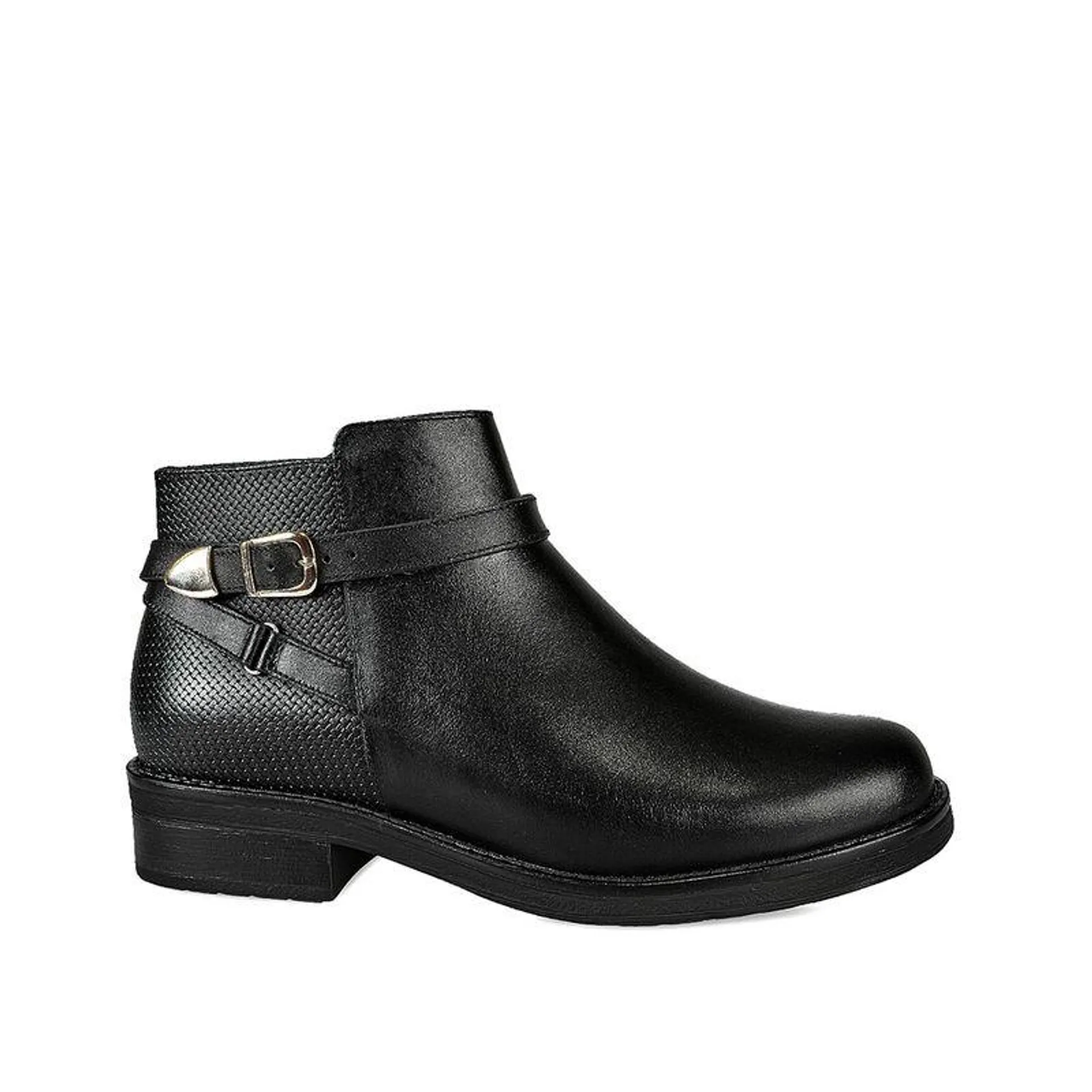 Botin Jodhpur Casual SOFI-2444 Negro Viale Cuero