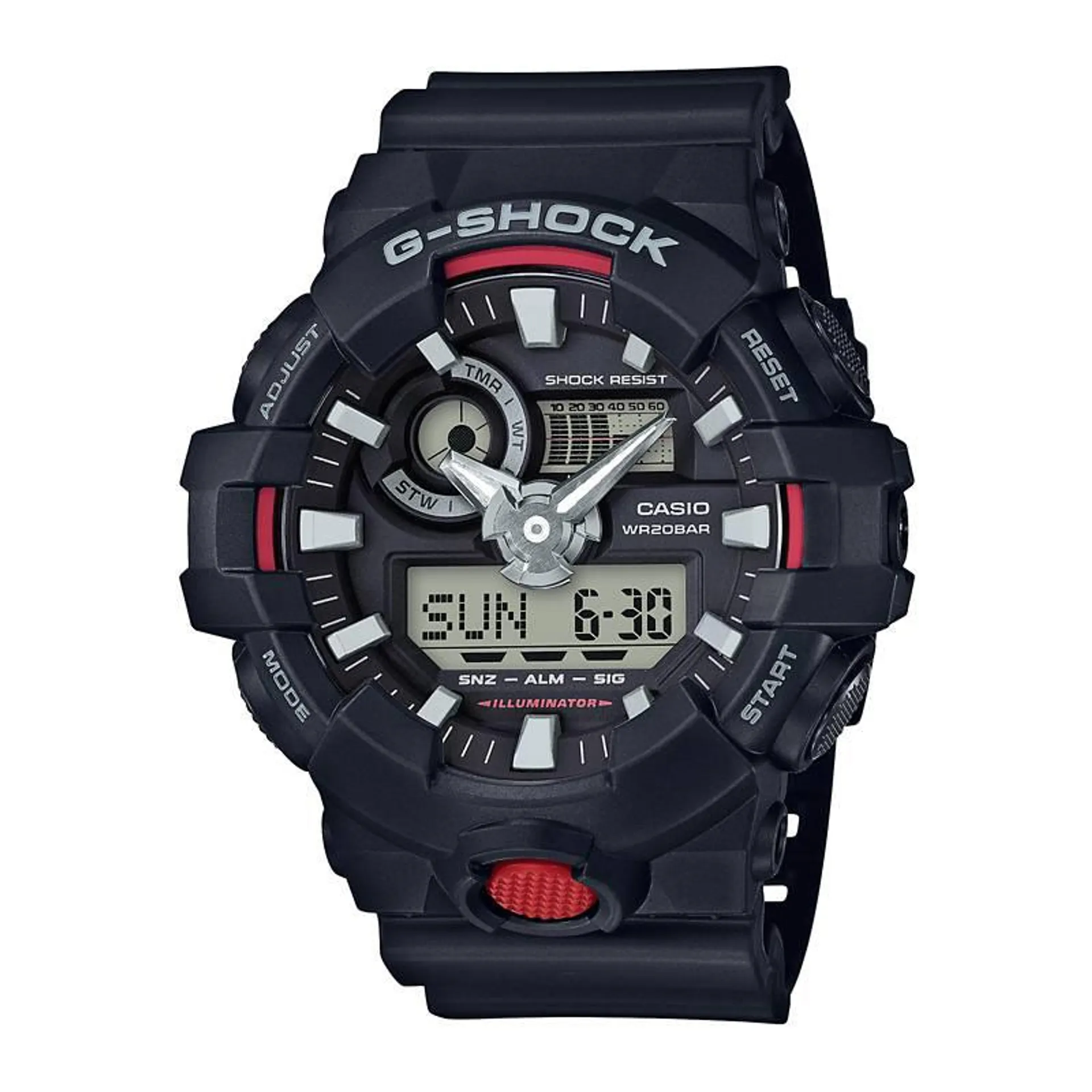 Reloj Casio G-Shock Resina Hombre GA-700-1A