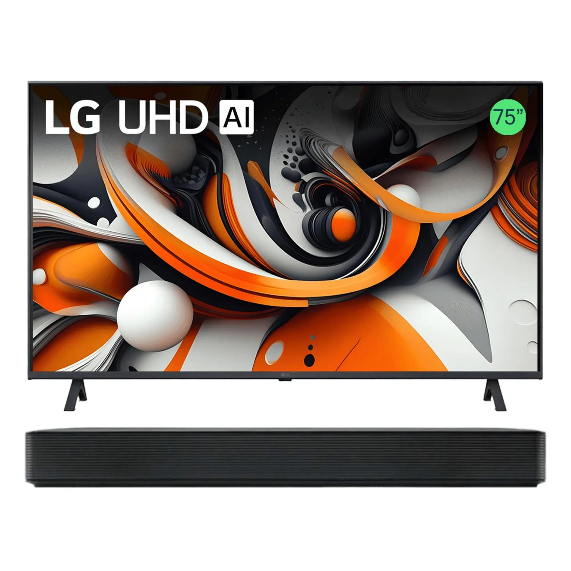 Televisor LG 75UR7800PSB-1 Web OS UHD + LG SOUNDBAR SK1 75"