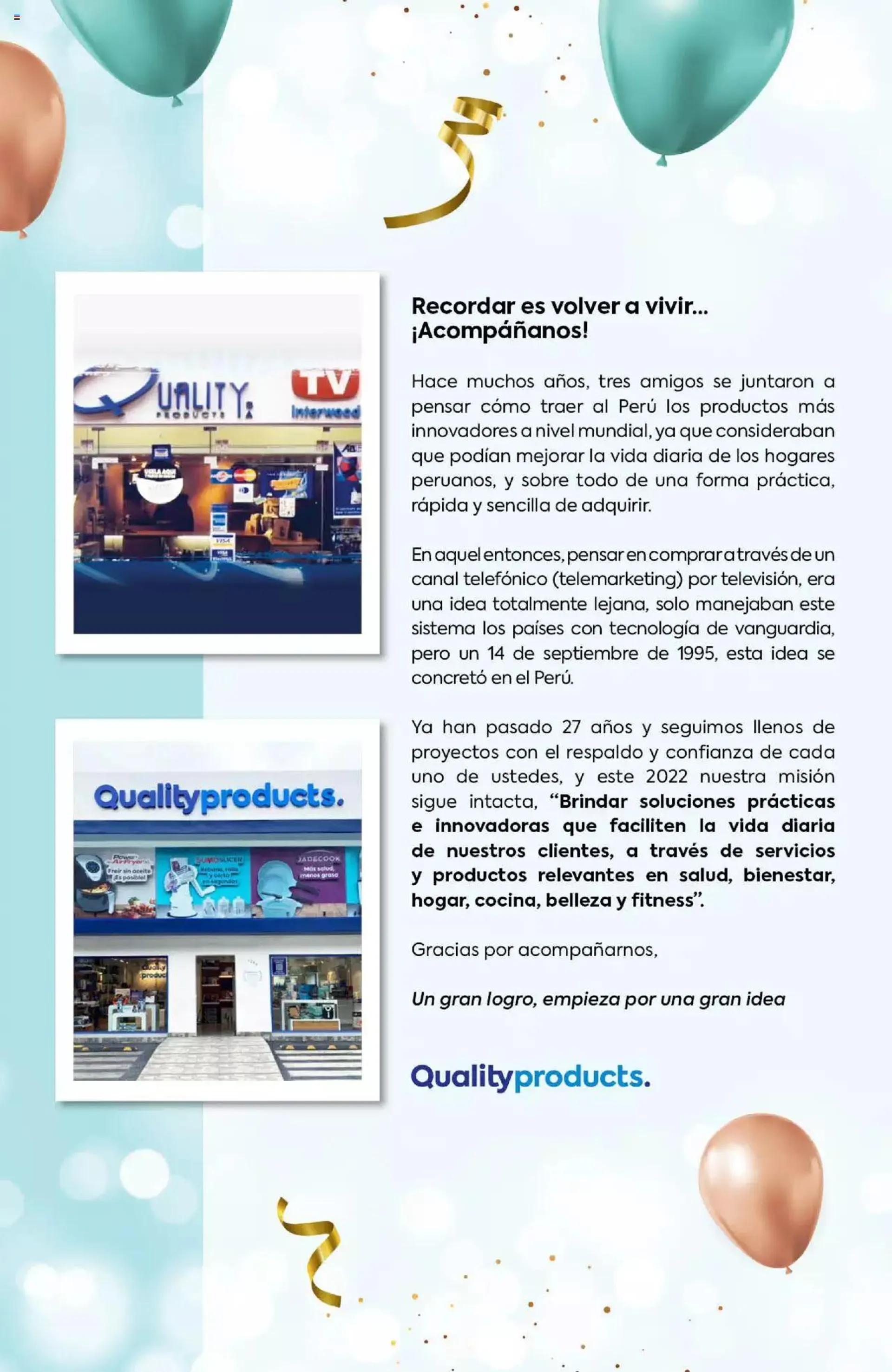 Quality Products - Catálogo - 1