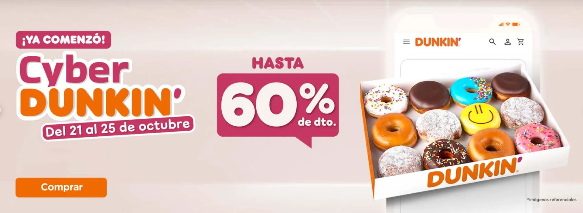 Catálogo Dunkin Donuts - 1