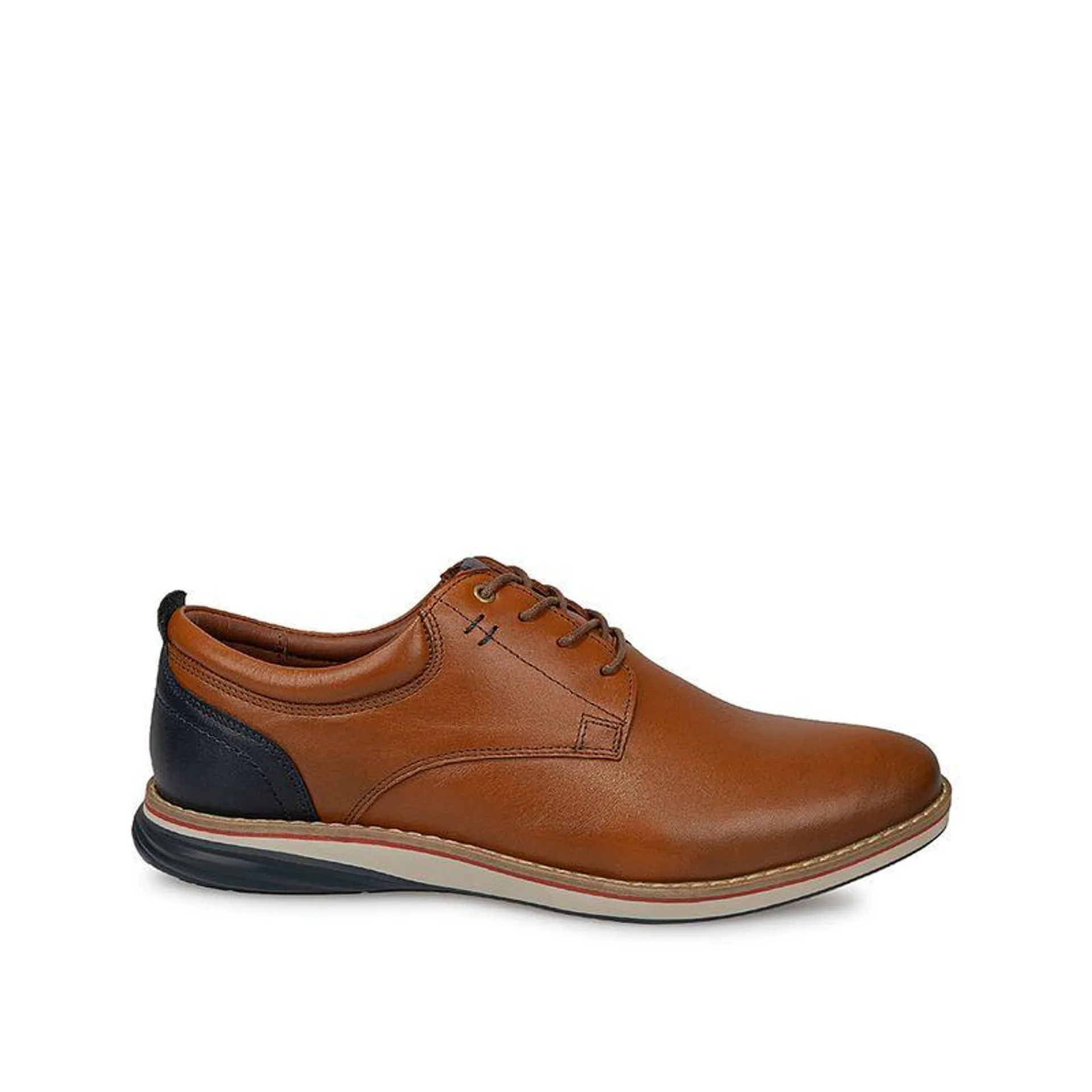 Zapato Derby Casual JOSE-044 Habano Viale Homme Cuero