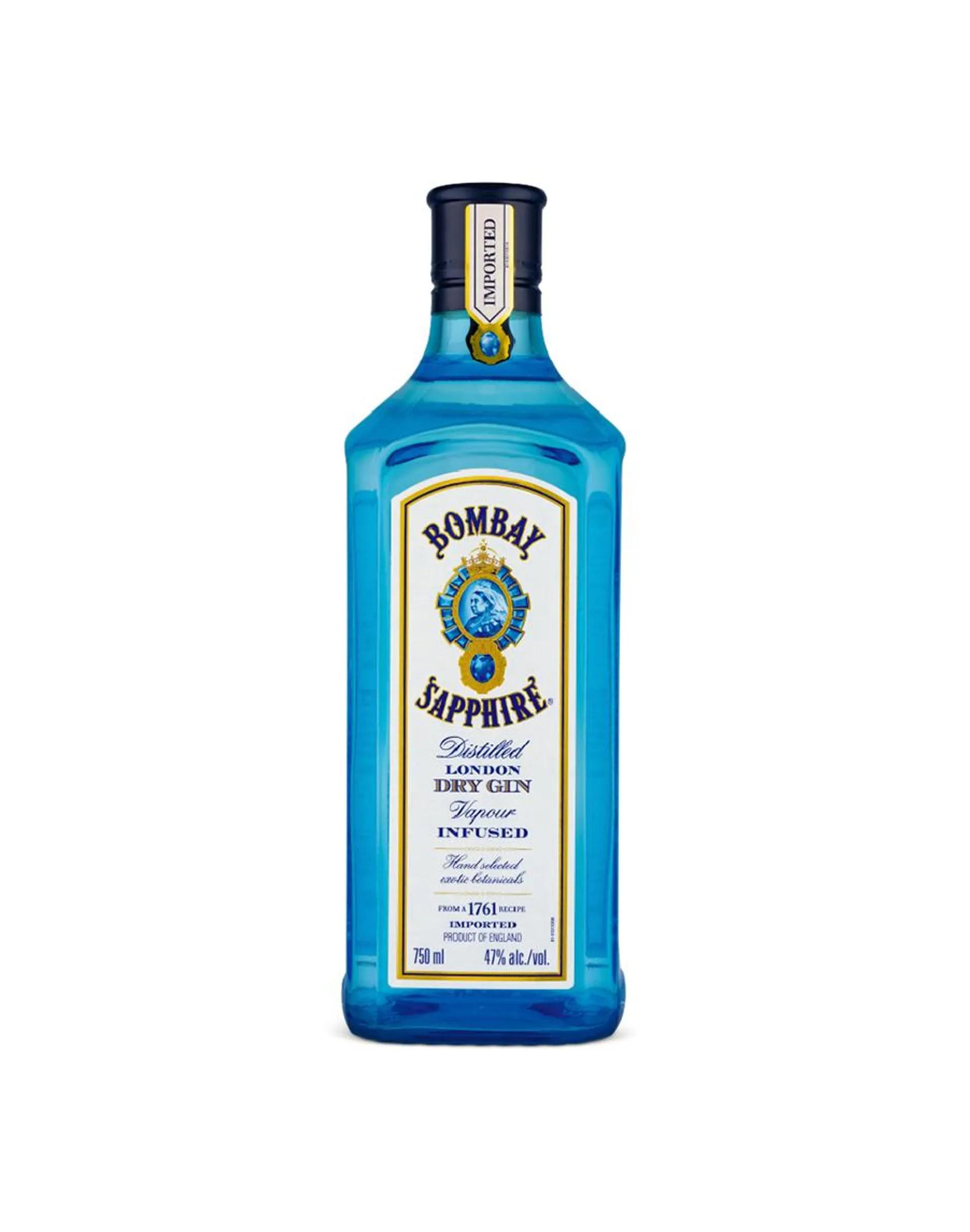 GIN BOMBAY SHAPPHIRE 750ML