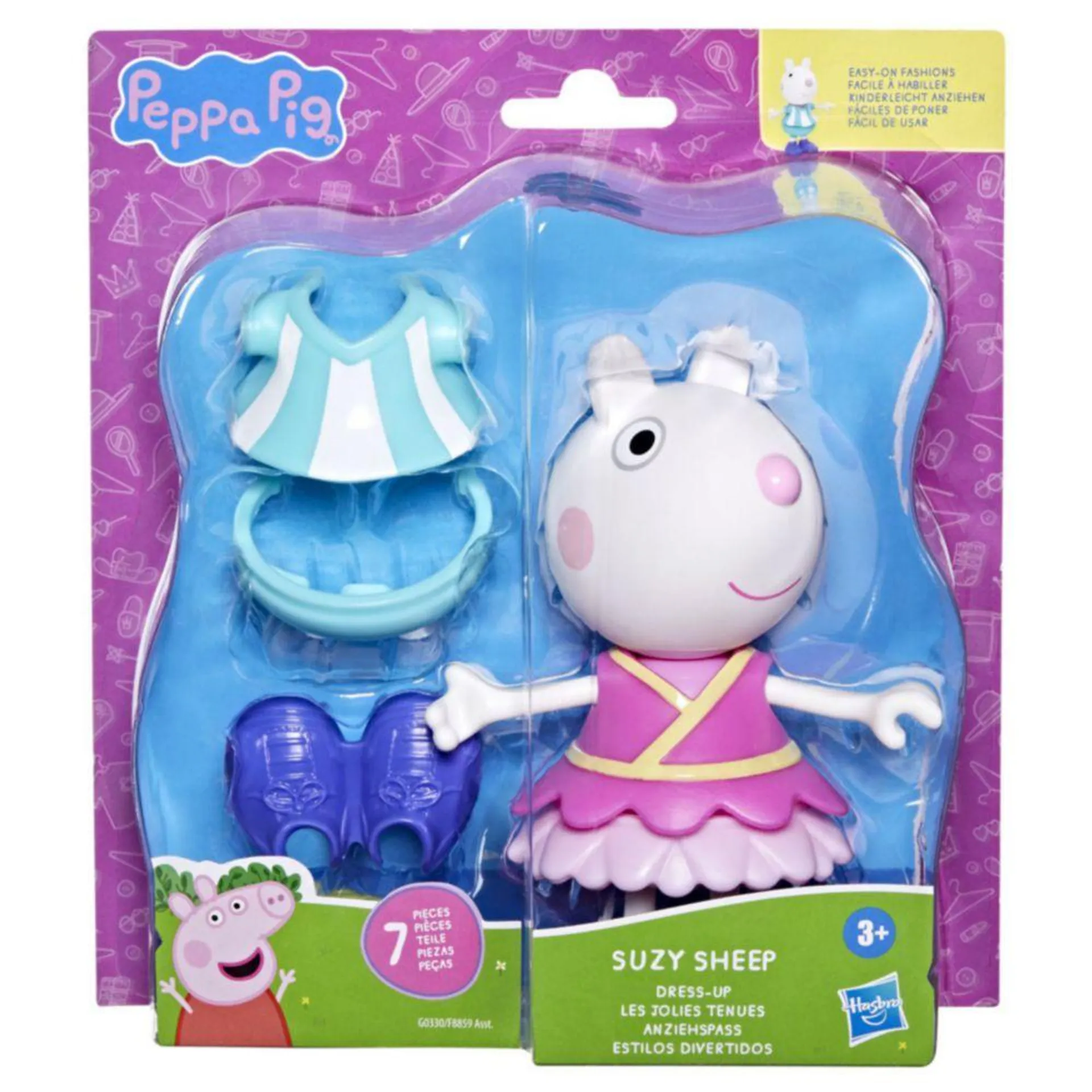 Figura Peppa Pig And Friends Dress Up Suzy Oveja