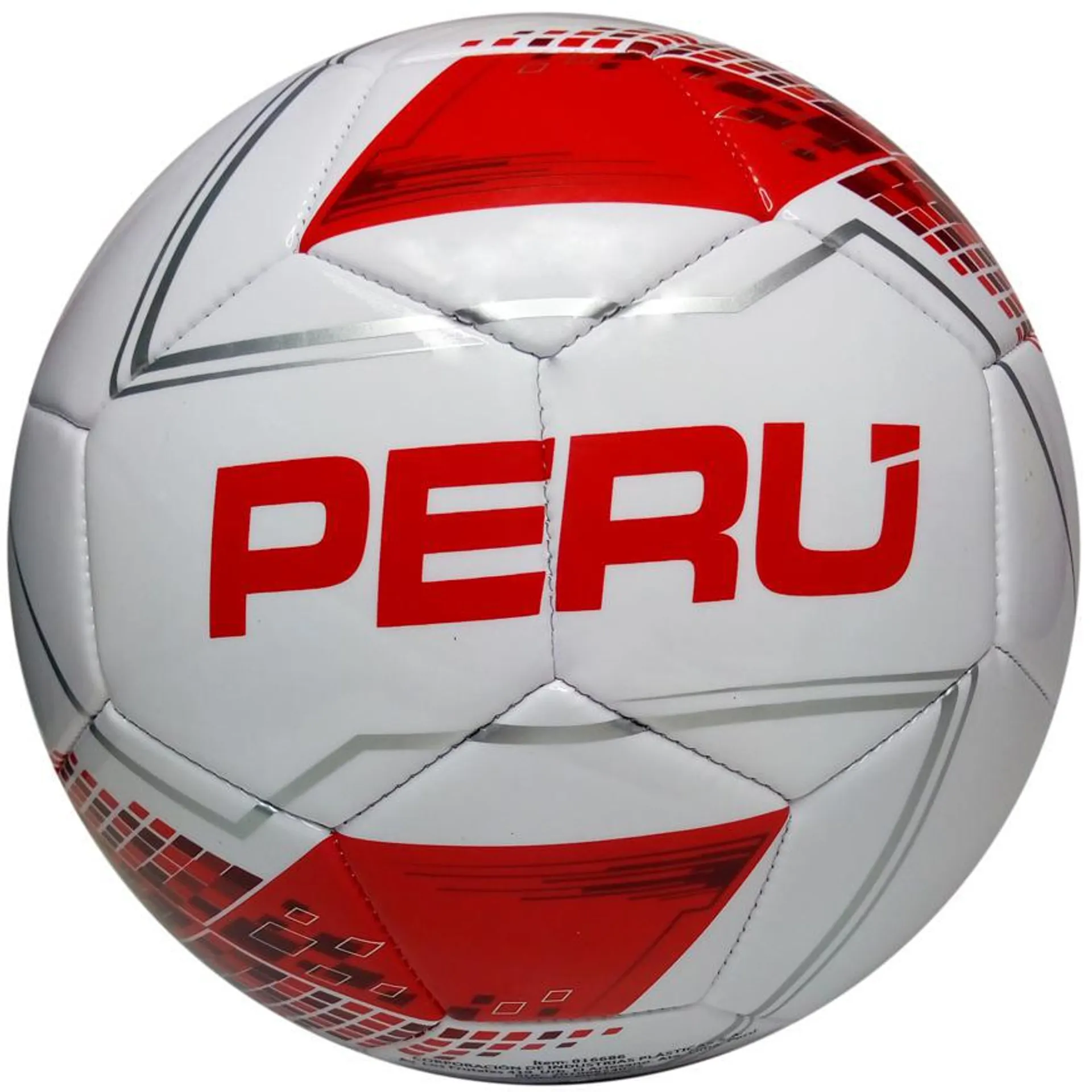 Pelota De Futbol Cuero Tpu Peru N5