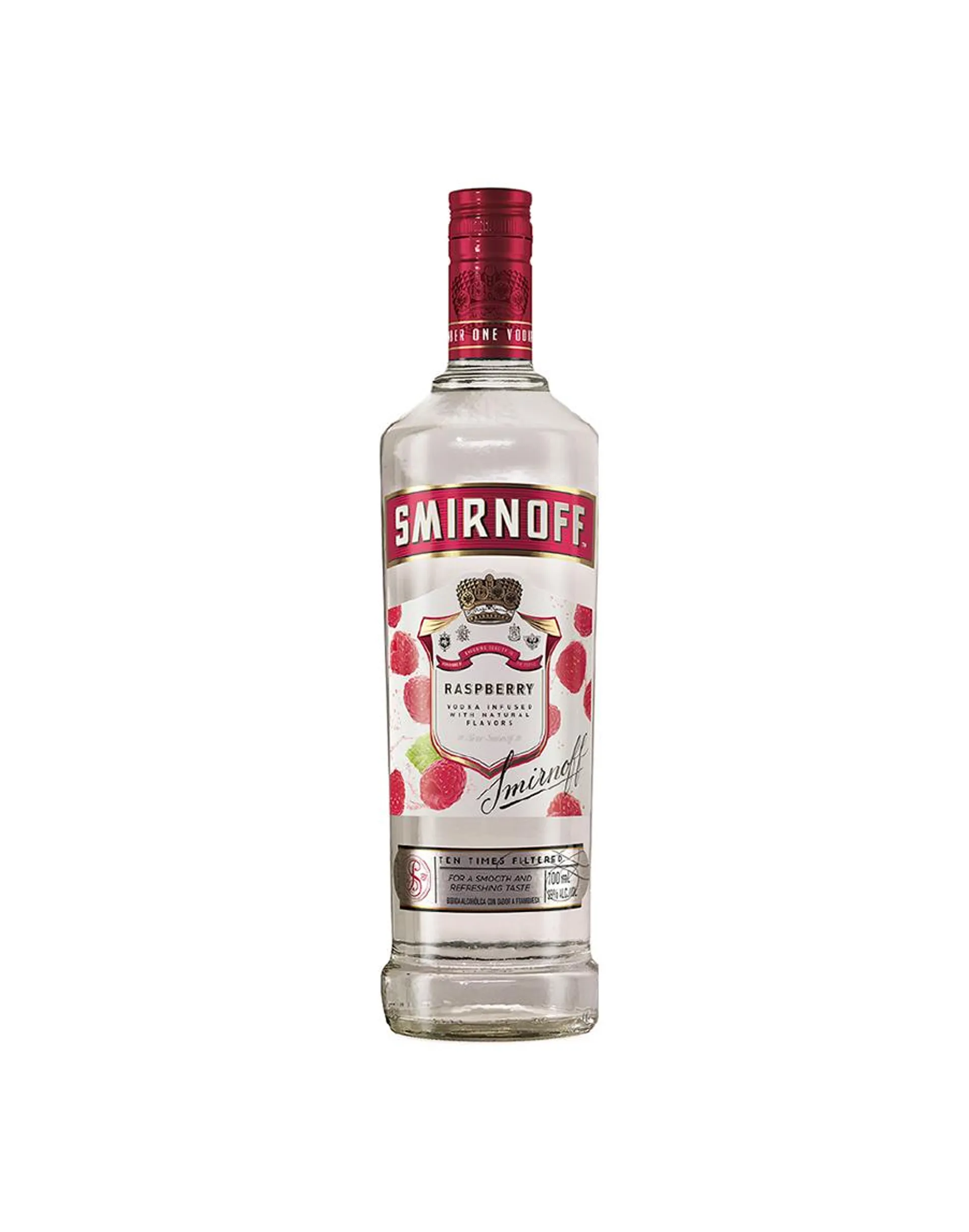 VODKA SMIRNOFF RASPBERRY 700ML