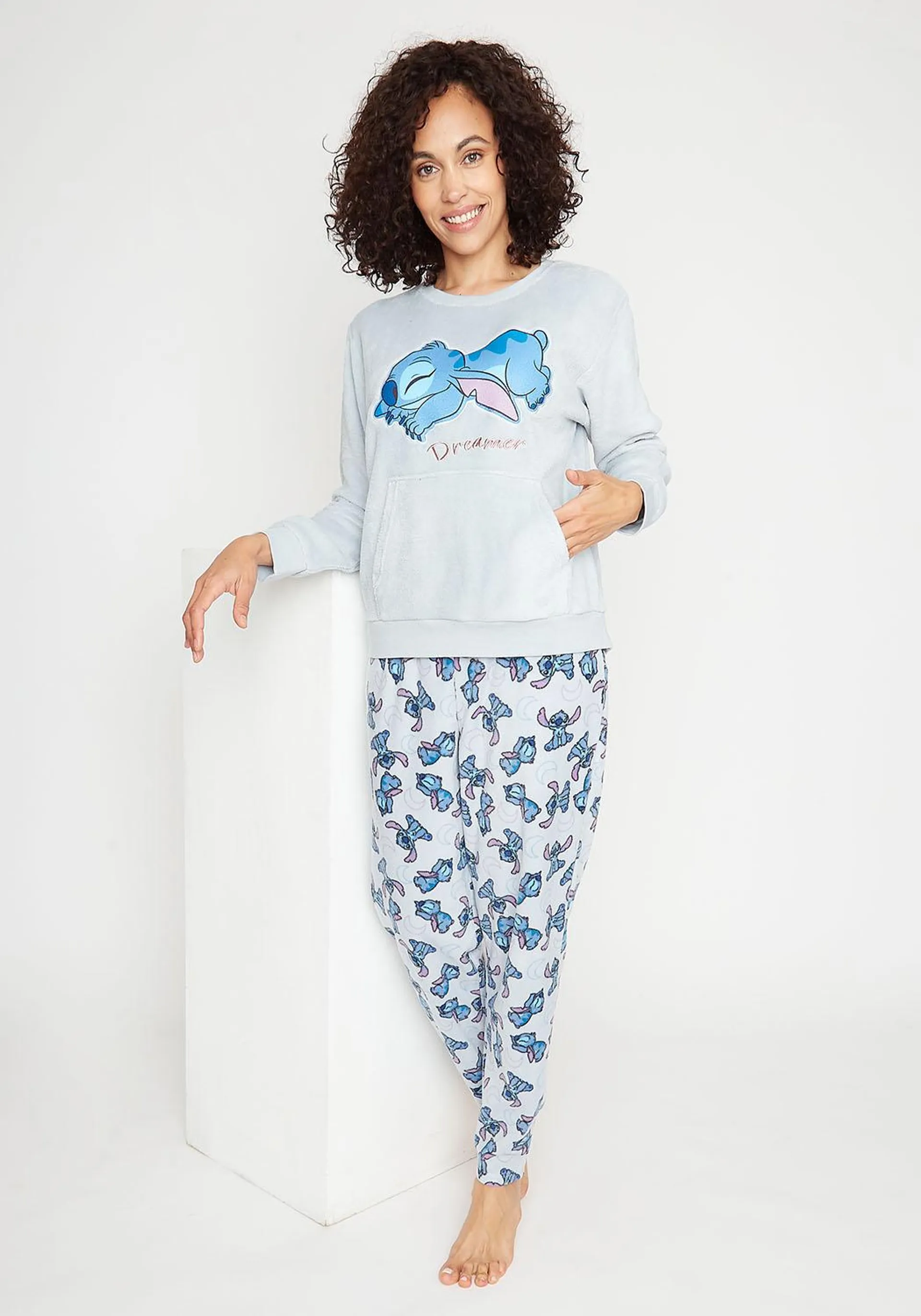 PIJAMA MUJER D6065-CEL