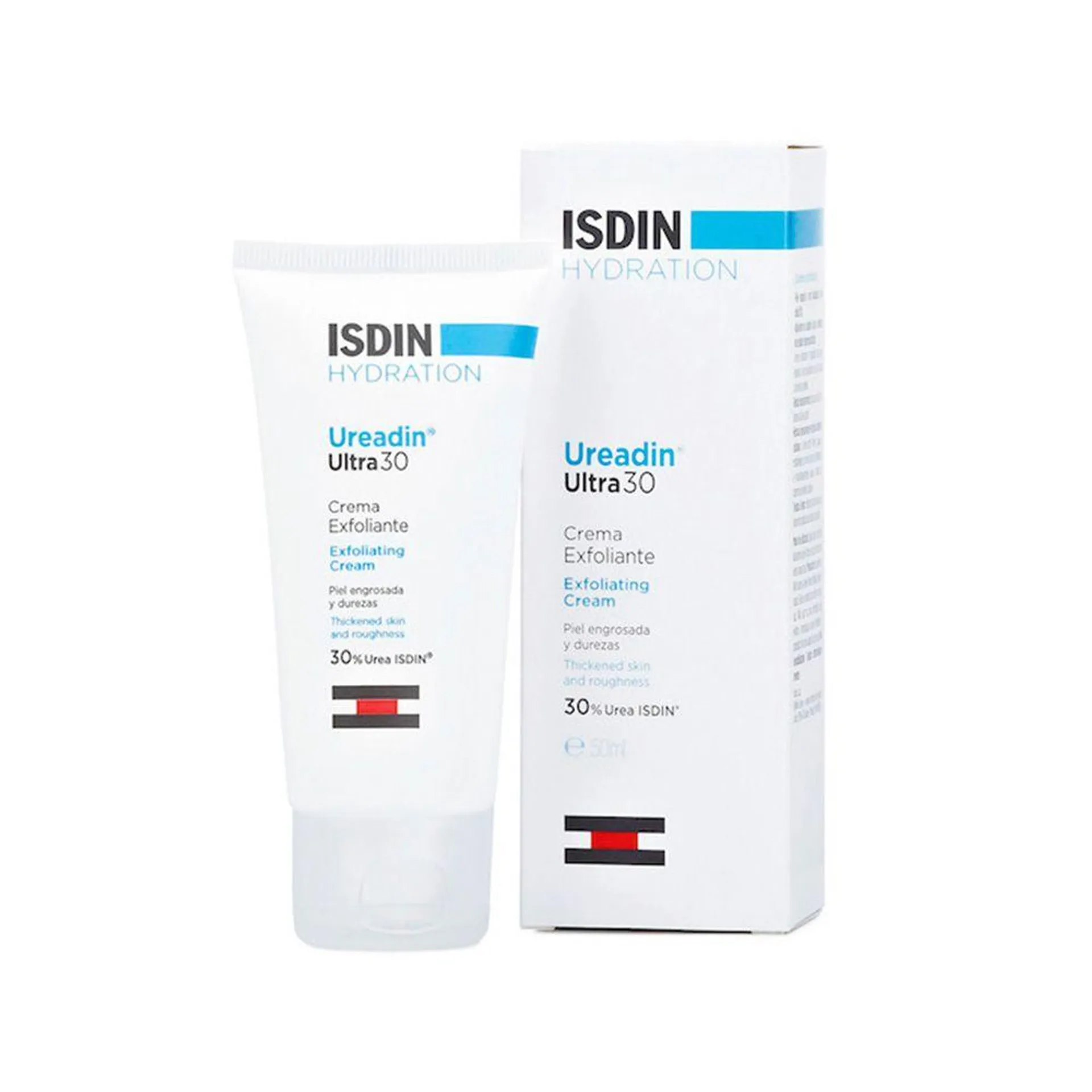 Isdin Ureadin Ultra 30% Crema Exfoliante - Frasco 50 Ml