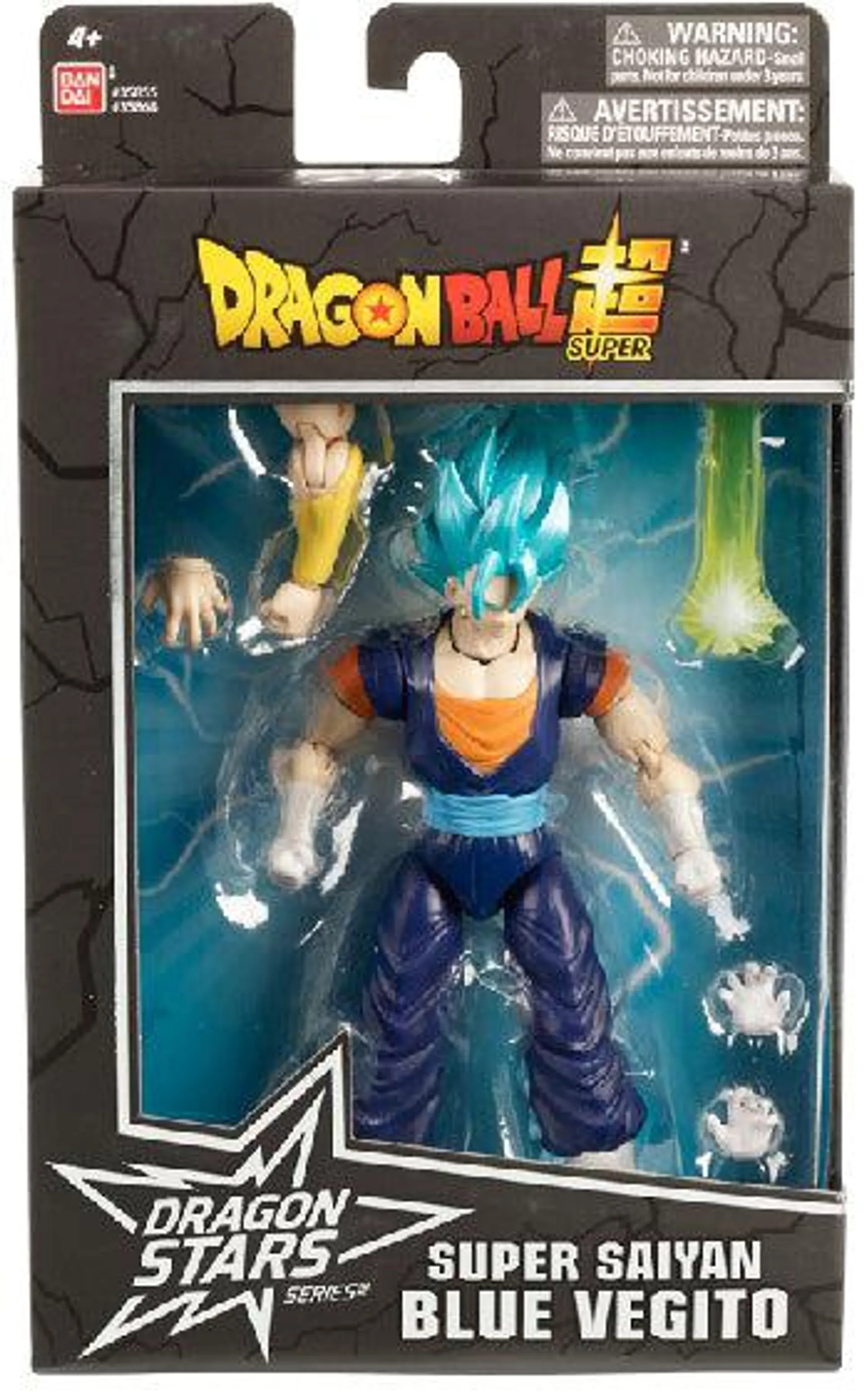 DRAGON BALL FIGURA DE ACCIÓN SUPER SAIYAJIN VEGITO AZUL