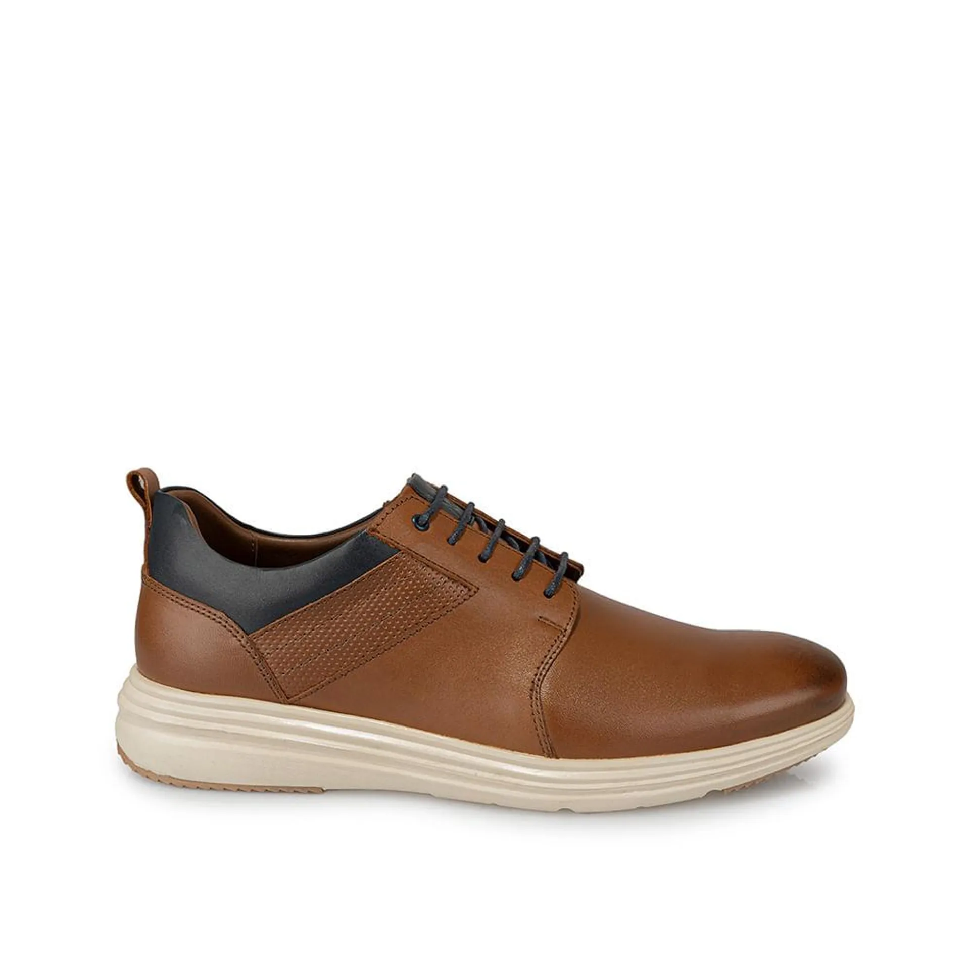 Zapato Derby Casual ADRIANO-012 Toffe Viale Homme Cuero