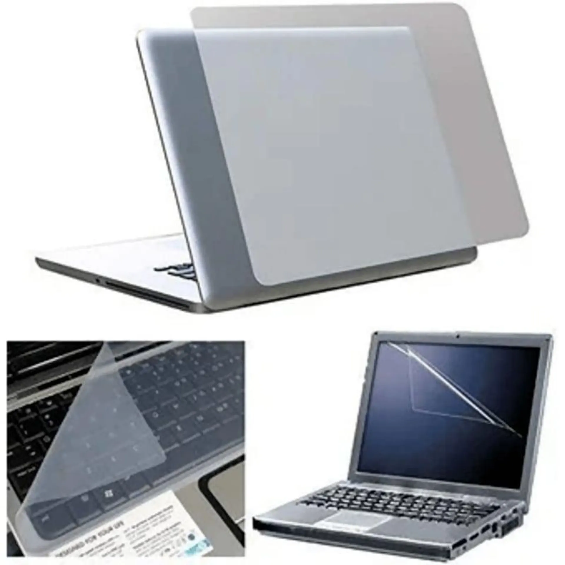 Protector 3 en 1 para laptop teclado + pantalla + skin 14"