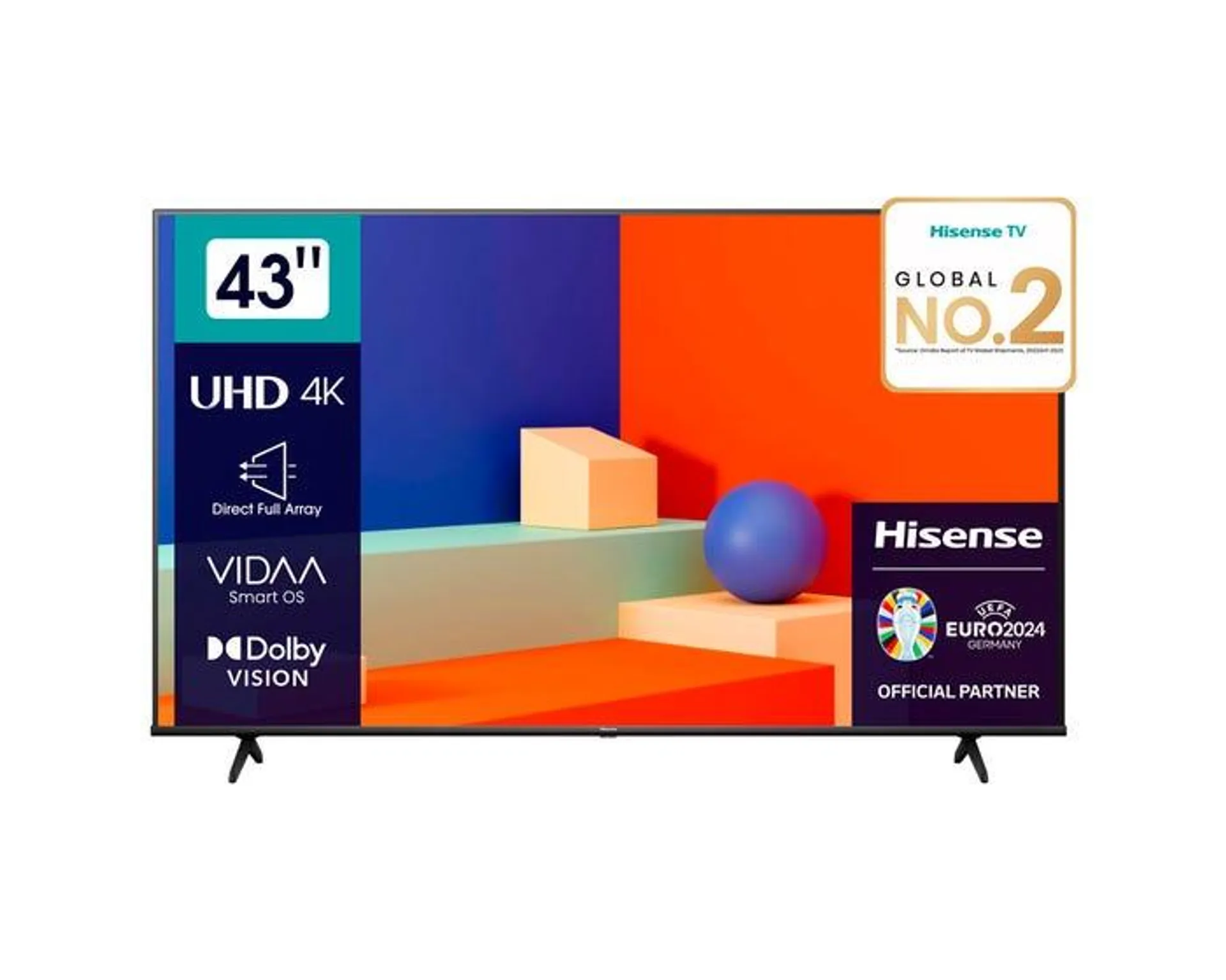 Televisor Hisense Smart TV 43" LED 4K UHD 43A6K