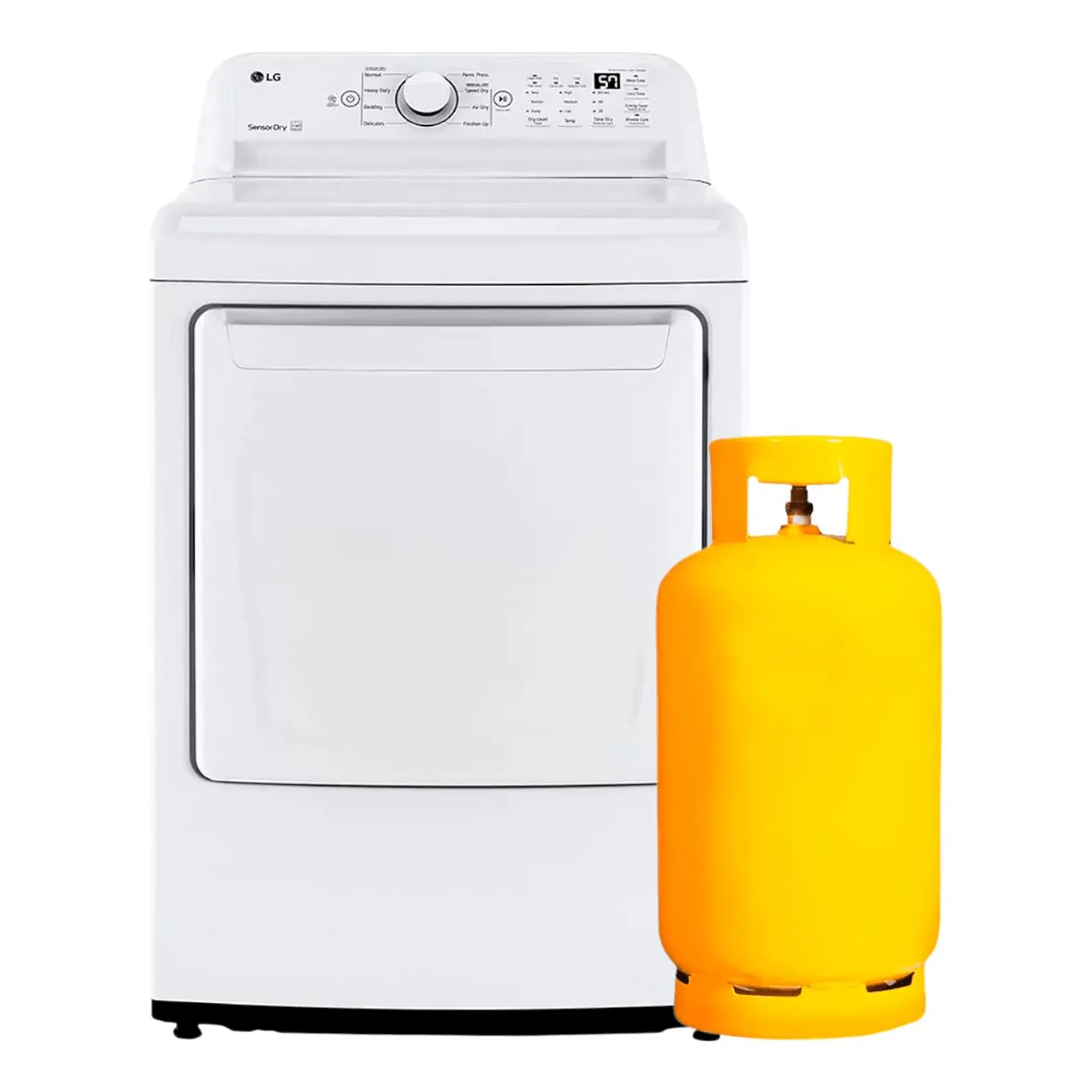 Lg - Secadora a Gas DT25WTGK 25KG | Blanco