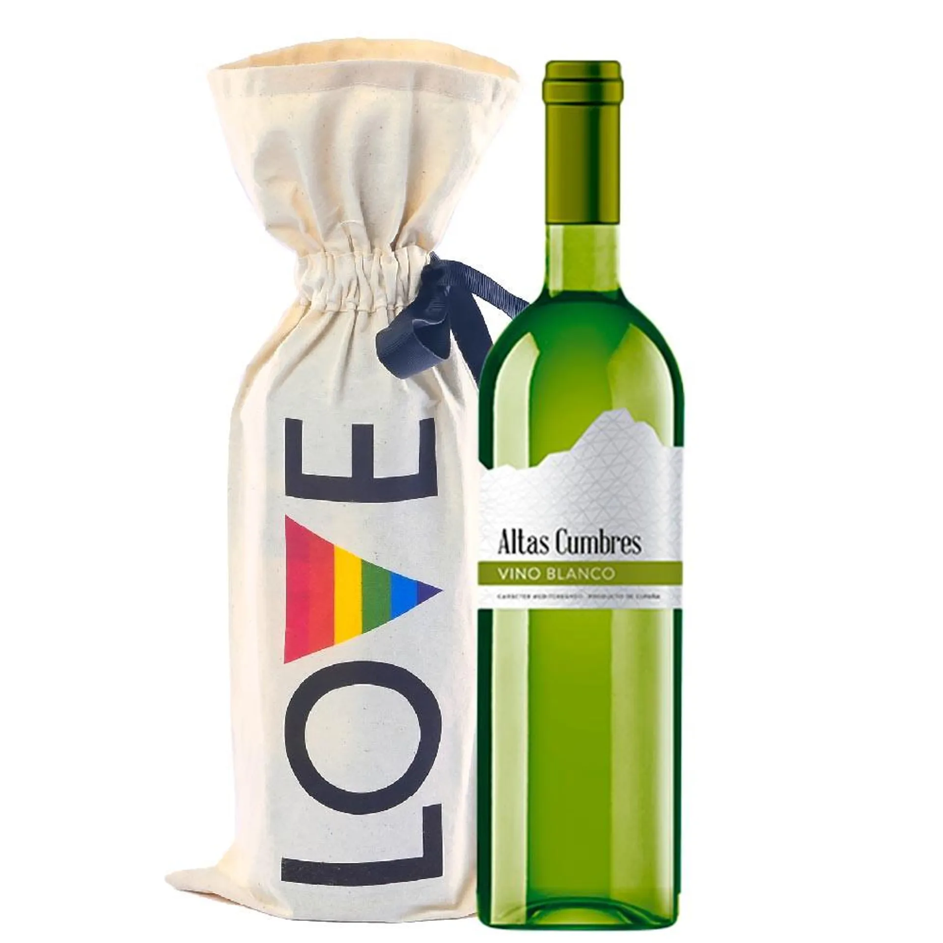 Vino Blanco Altas Cumbres Rainbow Love