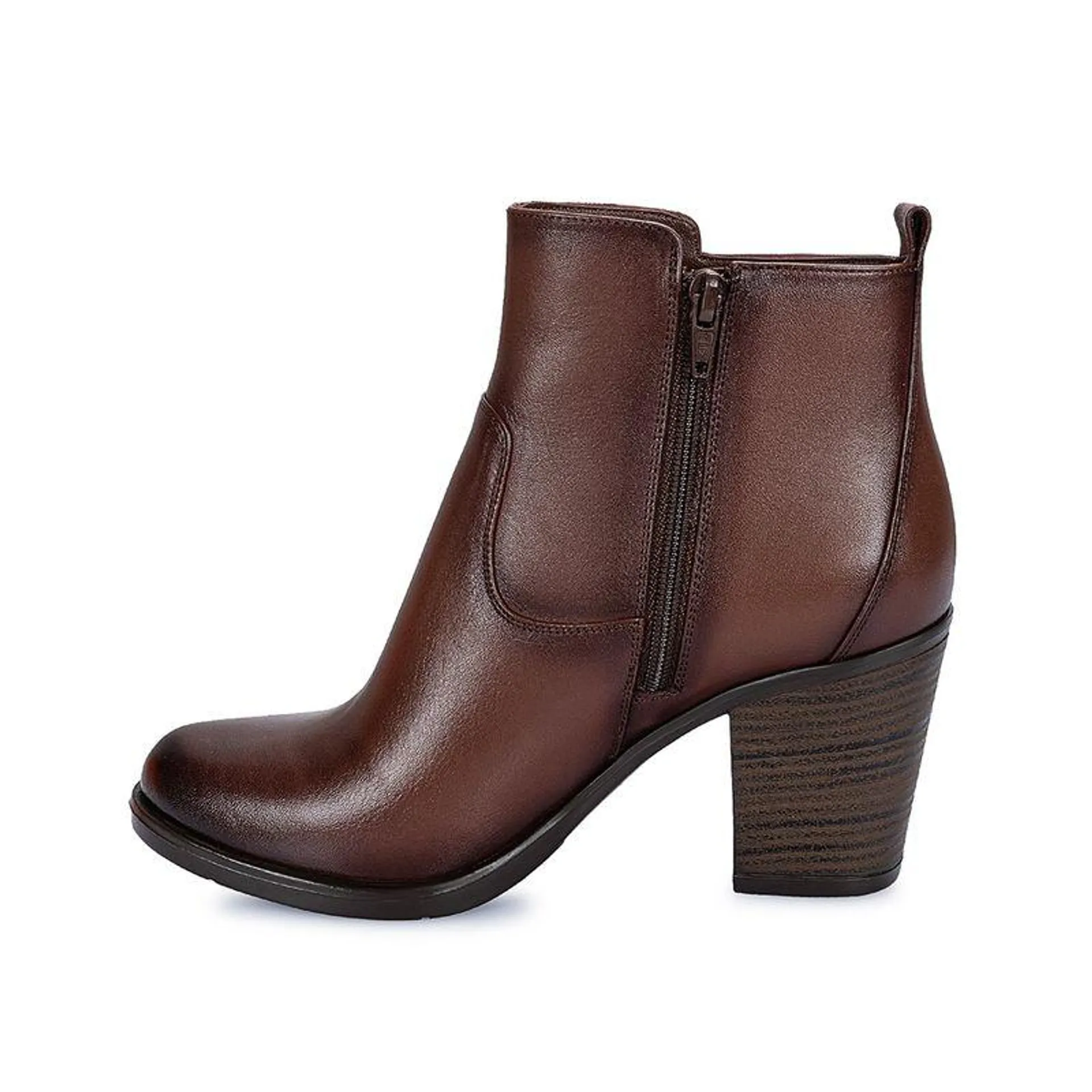 Botin Jodhpur Casual LINDA-2411 Canela Viale Cuero