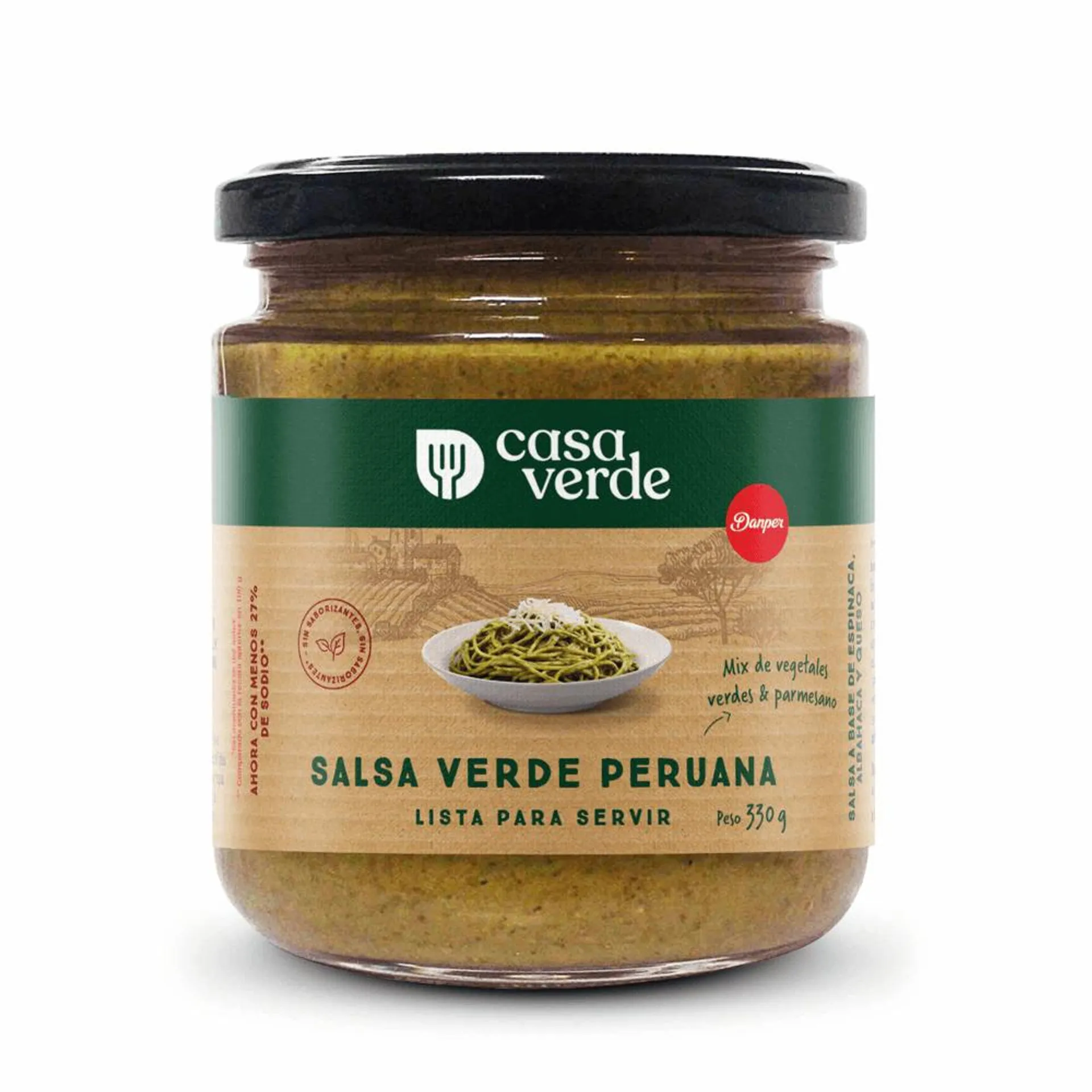 Salsa verde x 330 gr.