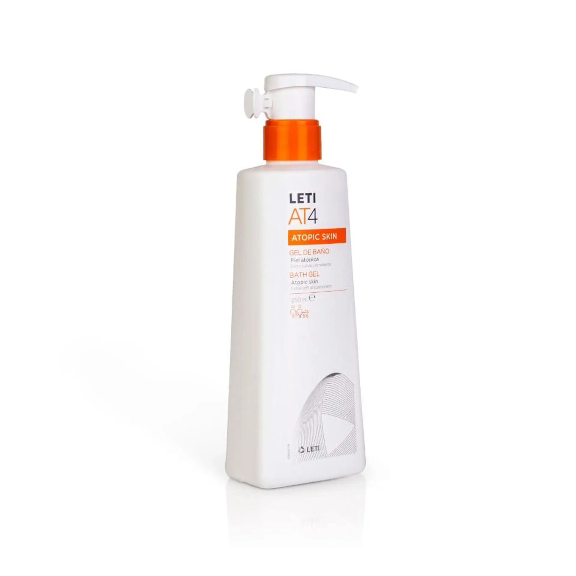 Leti AT4 Gel de Baño x 250 ml