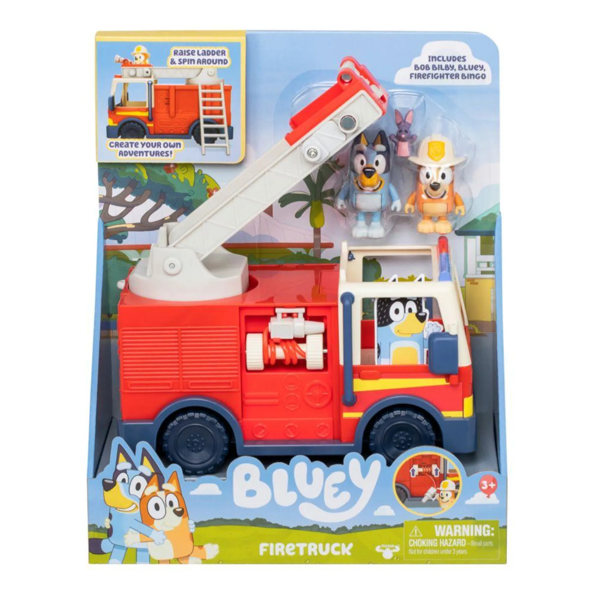 Camion De Bomberos Bluey