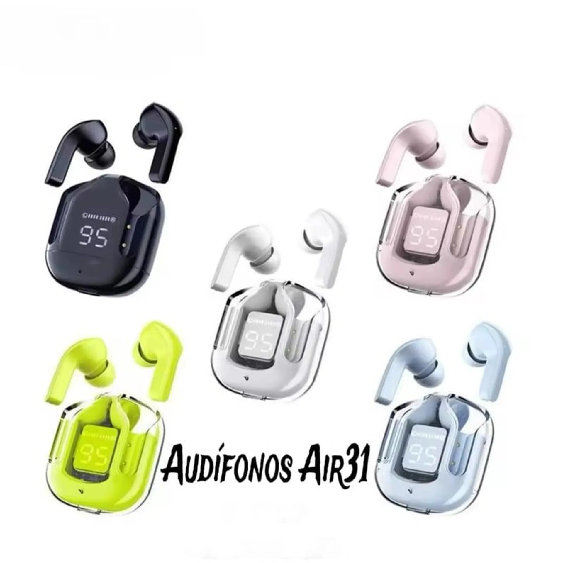 Audífonos Gamer Air31 Inalámbricos - Multicolor