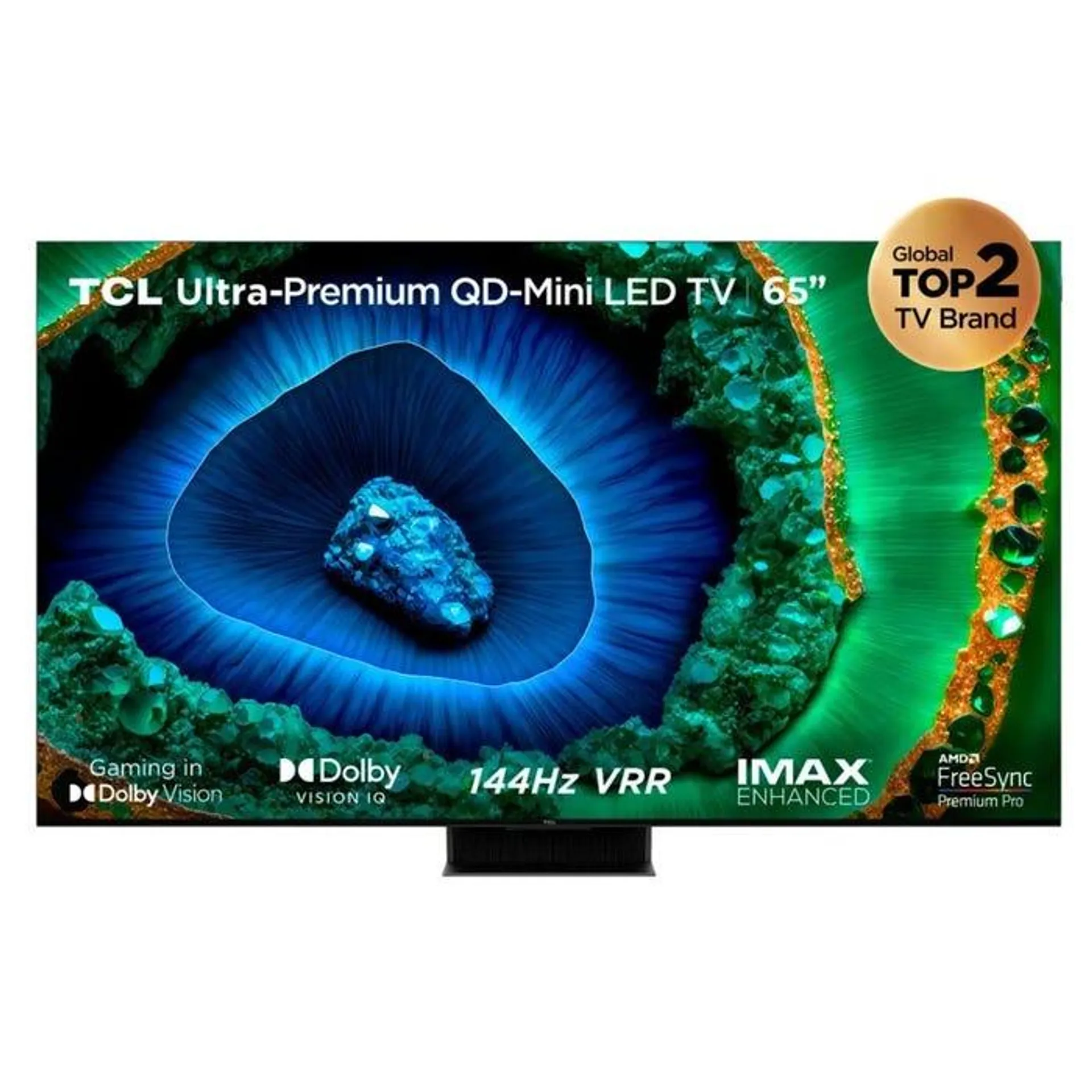 TV TCL 65" QD Mini LED Ultra Premium 4K Google TV 65C855