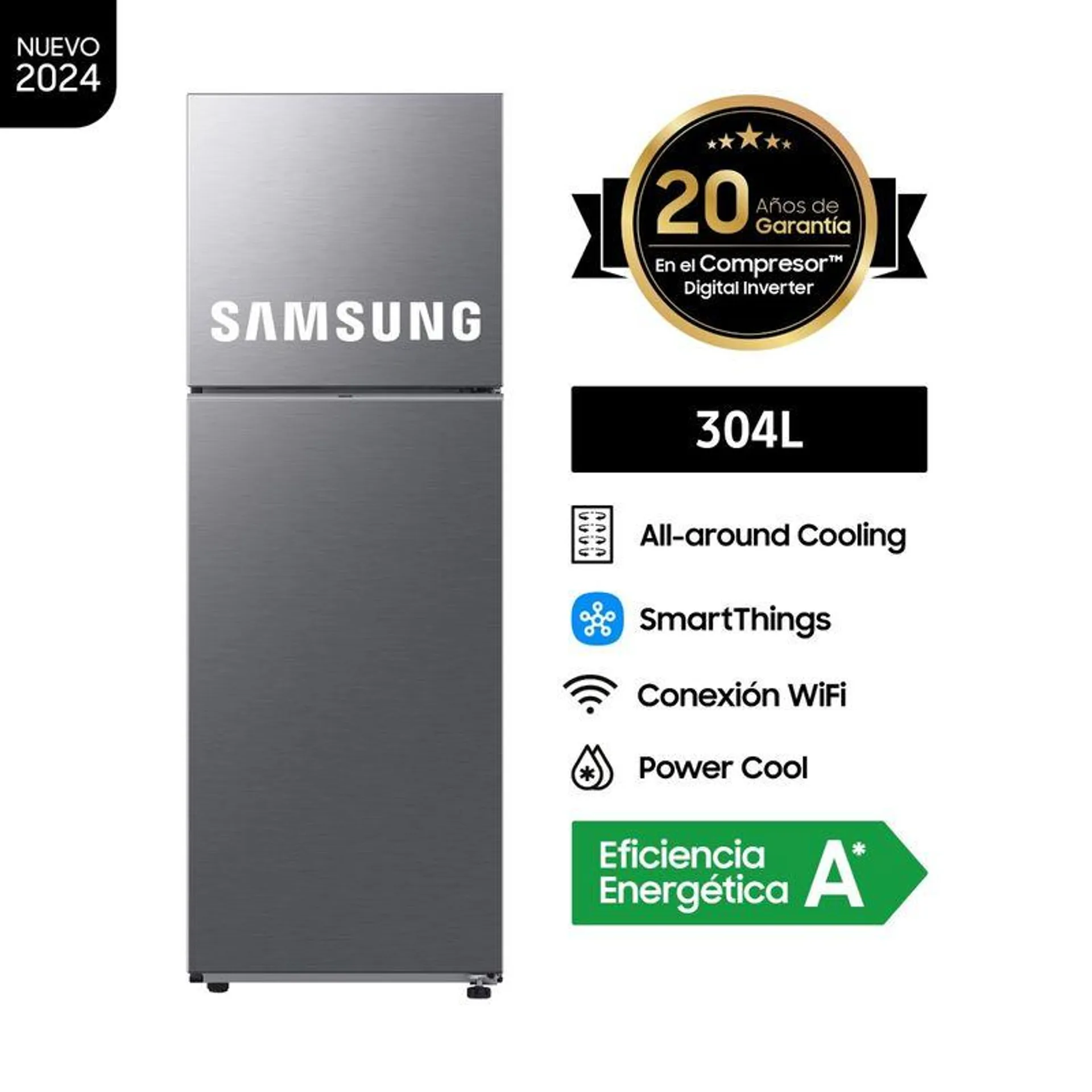 SAMSUNG REFRIGERADORA RT31DG5120S9PE 304