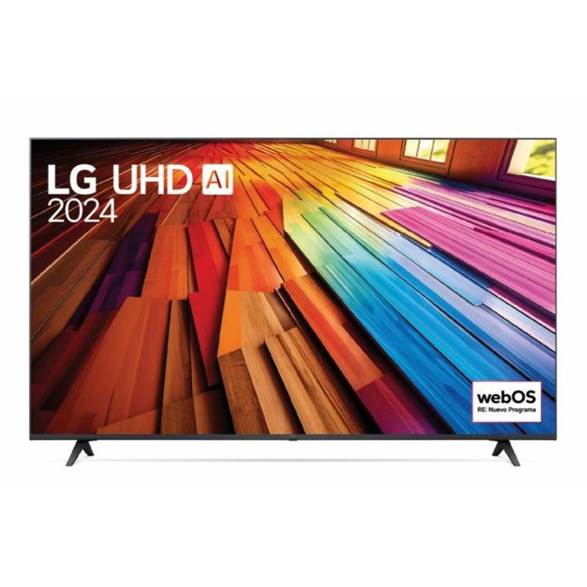 TV LG 55" LED 4K UHD ThinQ AI WebOS 24 55UT8050PSB 2024