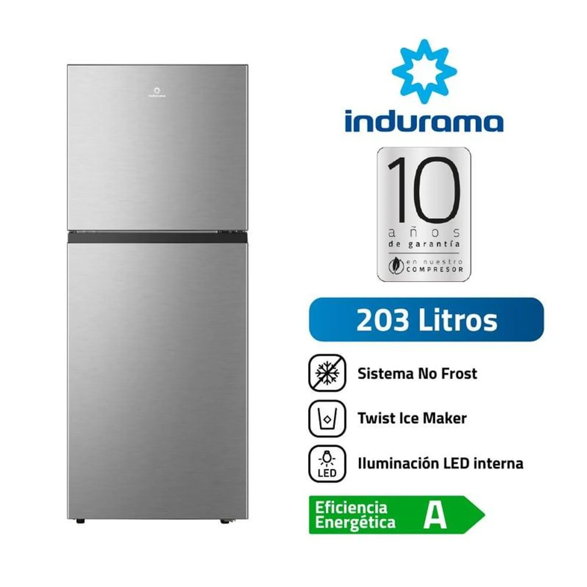 Refrigeradora Top Mount 203L RI-359