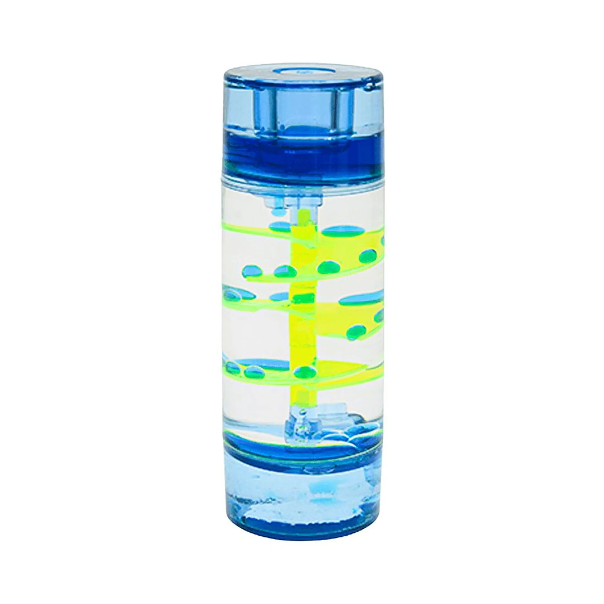 TEMPORIZADOR DE BURBUJAS SENSORIAL ESPIRAL AZUL JSP015 ALEGRIA