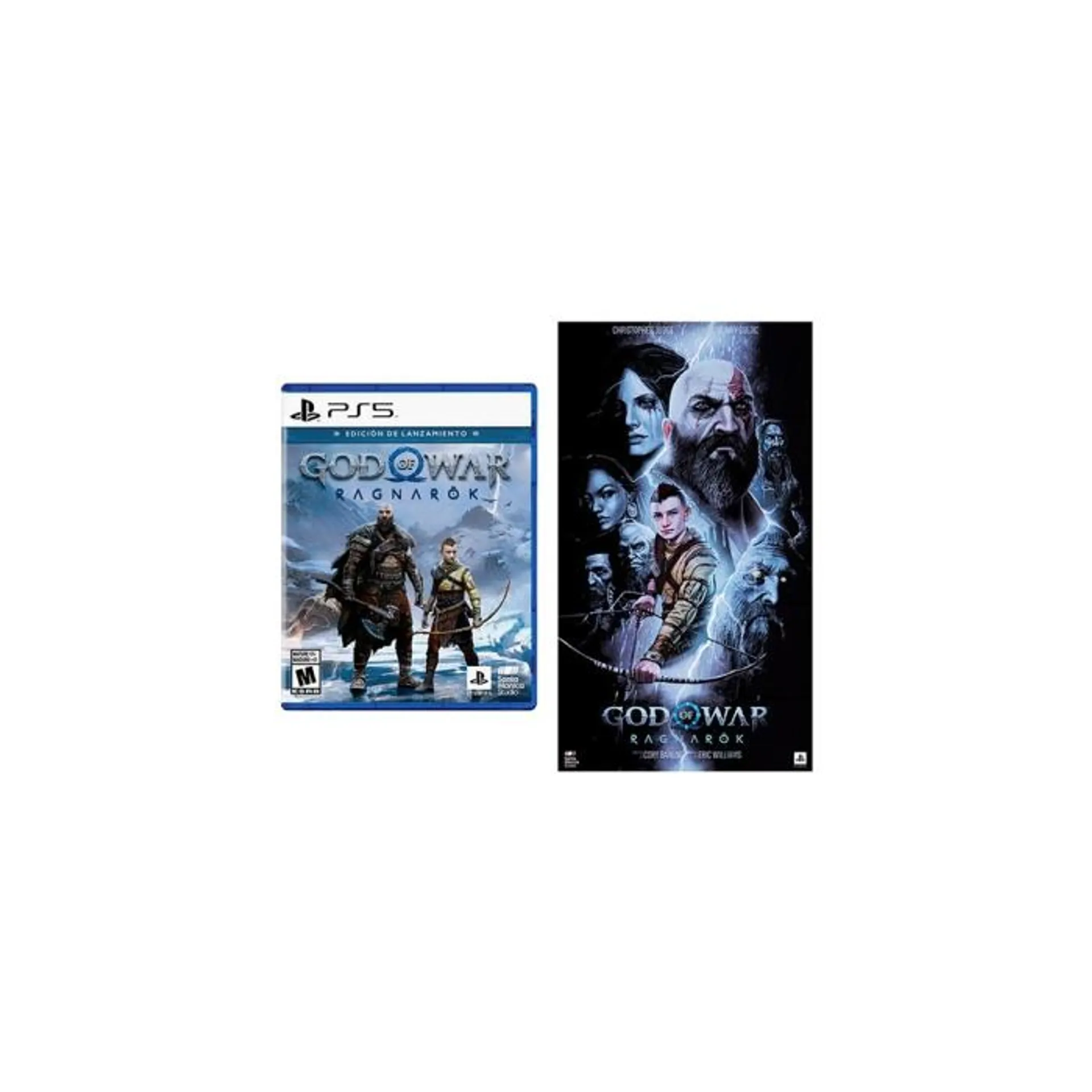 Videojuego God of War Ragnarok + PosterSony PlayStation 5