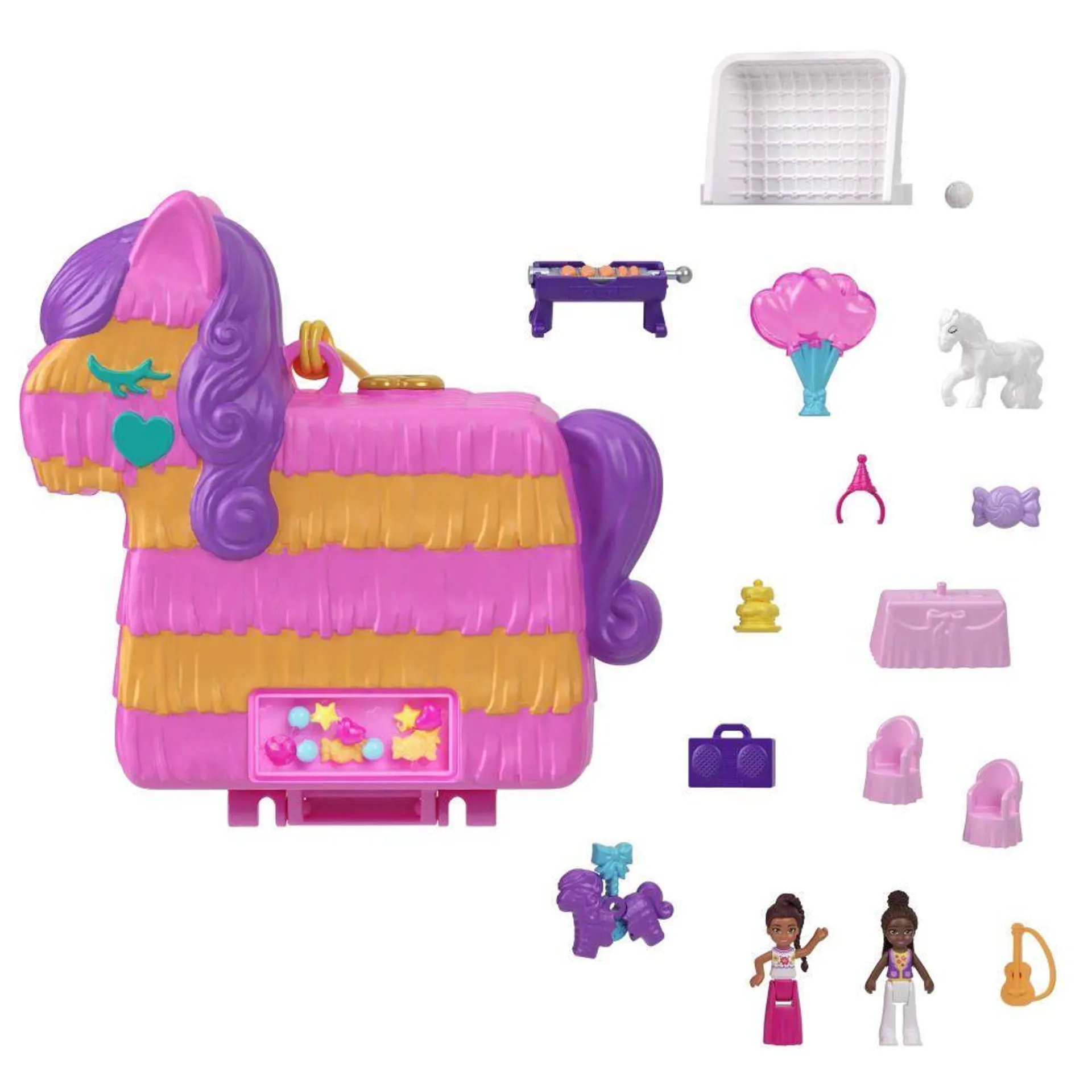 Set Polly Pocket Compacto Piñata