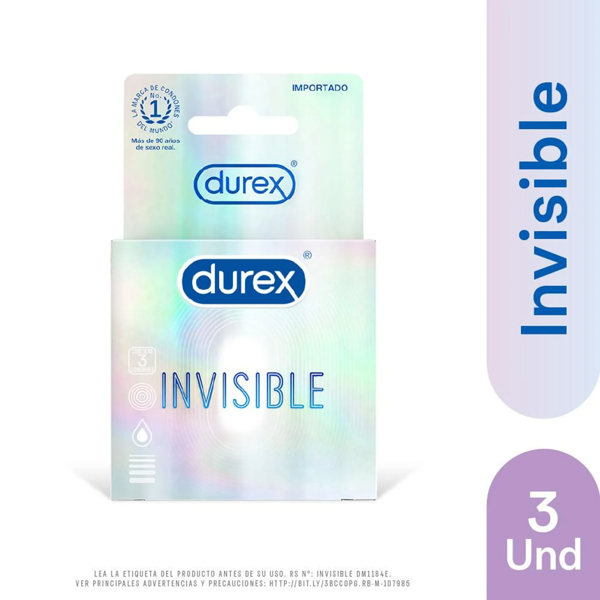 Durex Invisible - Caja 3 und