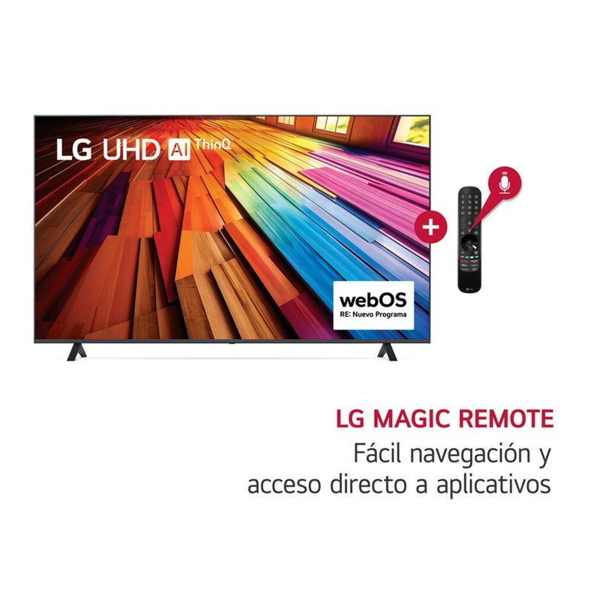 Televisor LG Uhd Tv 75" 4K Thinq Ai 75Ut8050