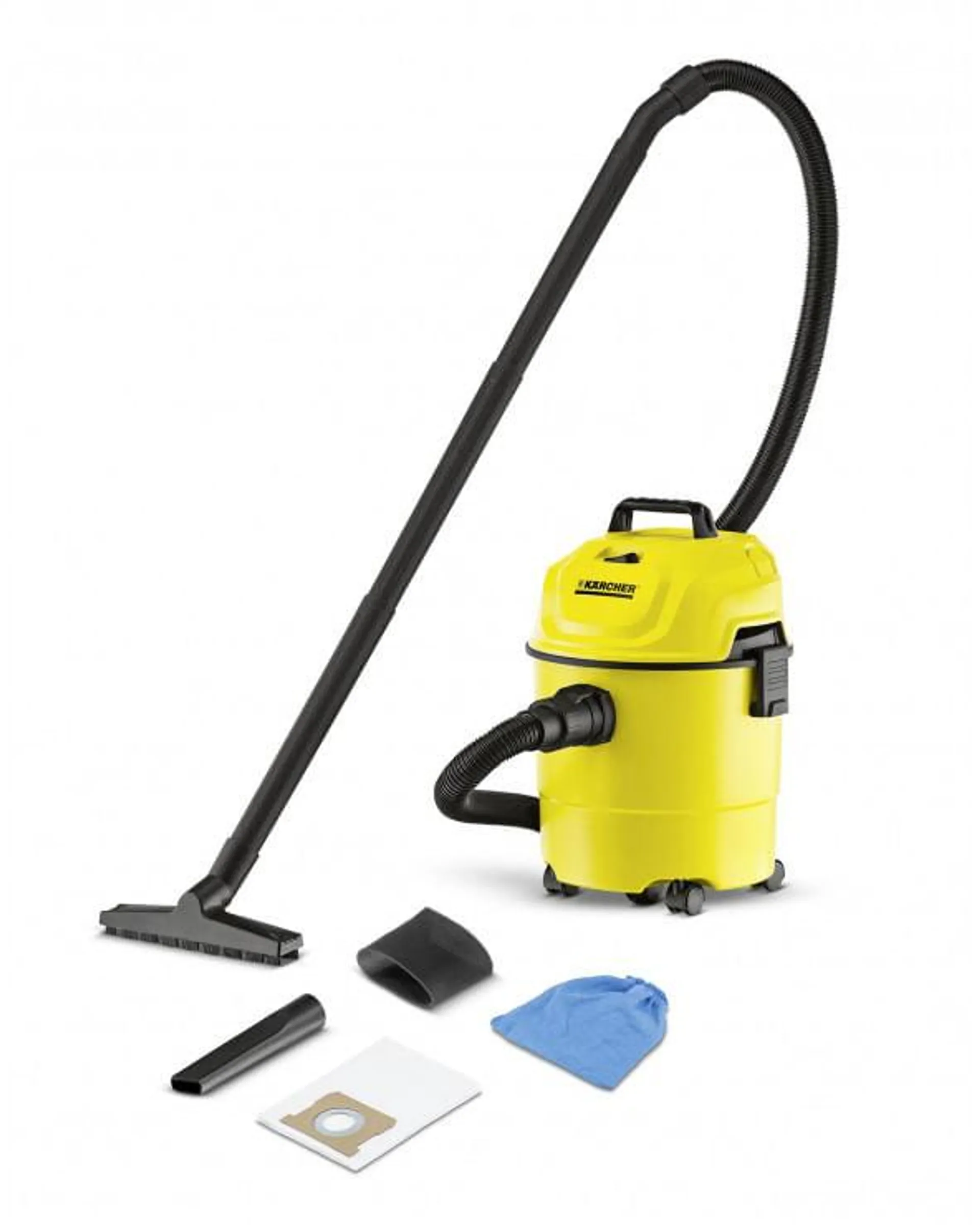 KARCHER ASPIRADORA WD1 (DE POLVO Y AGUA,