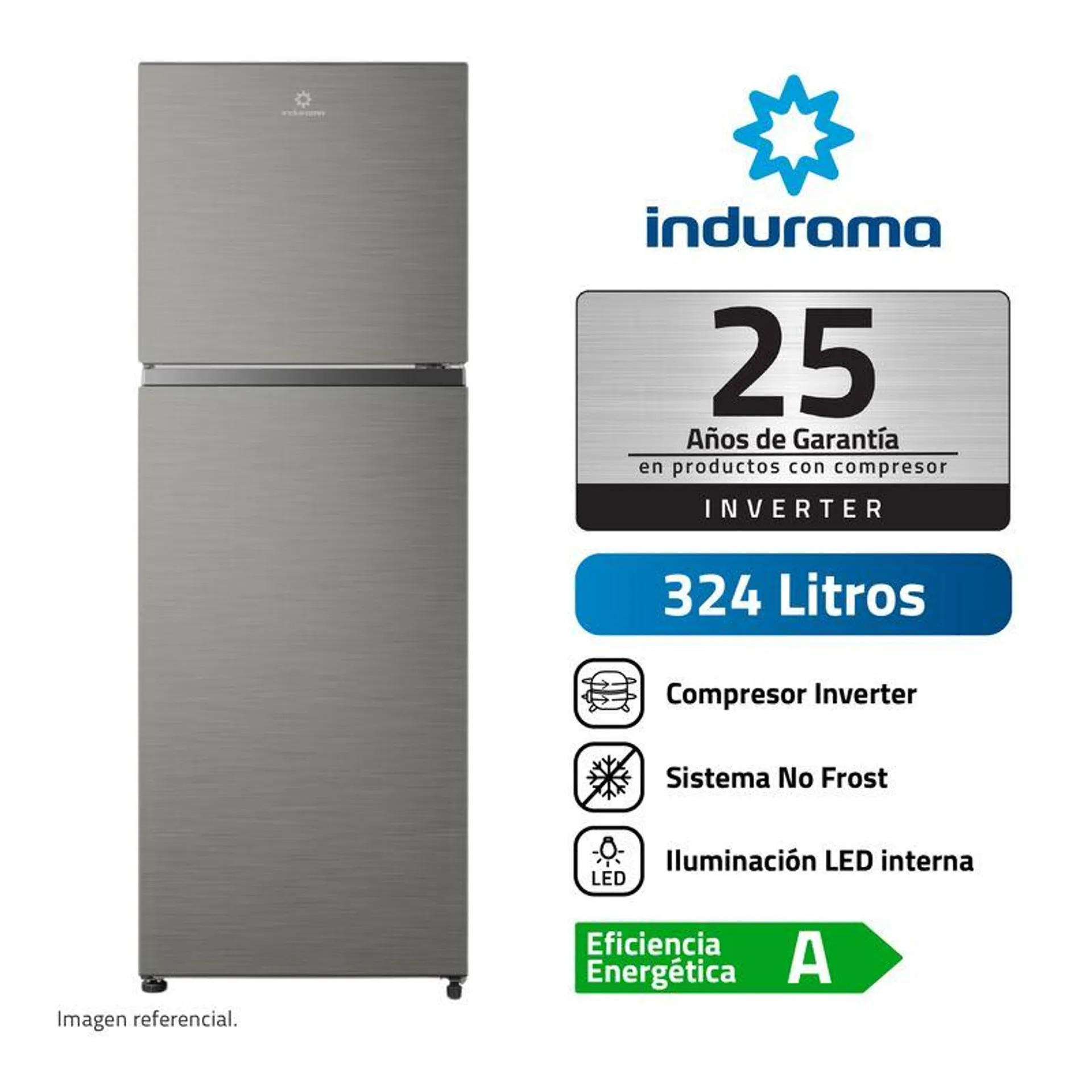 INDURAMA REFRIGERADORA RI-439I NO FROST