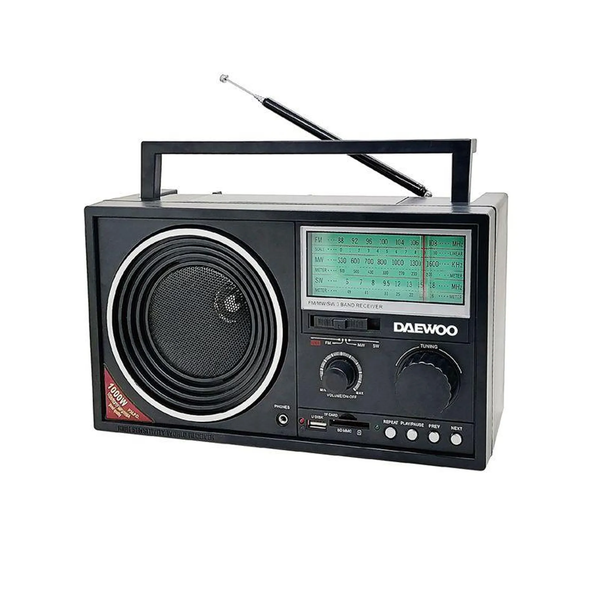 DAEWOO RADIO DI-P18 VINTAGE AM/FM/SW TR