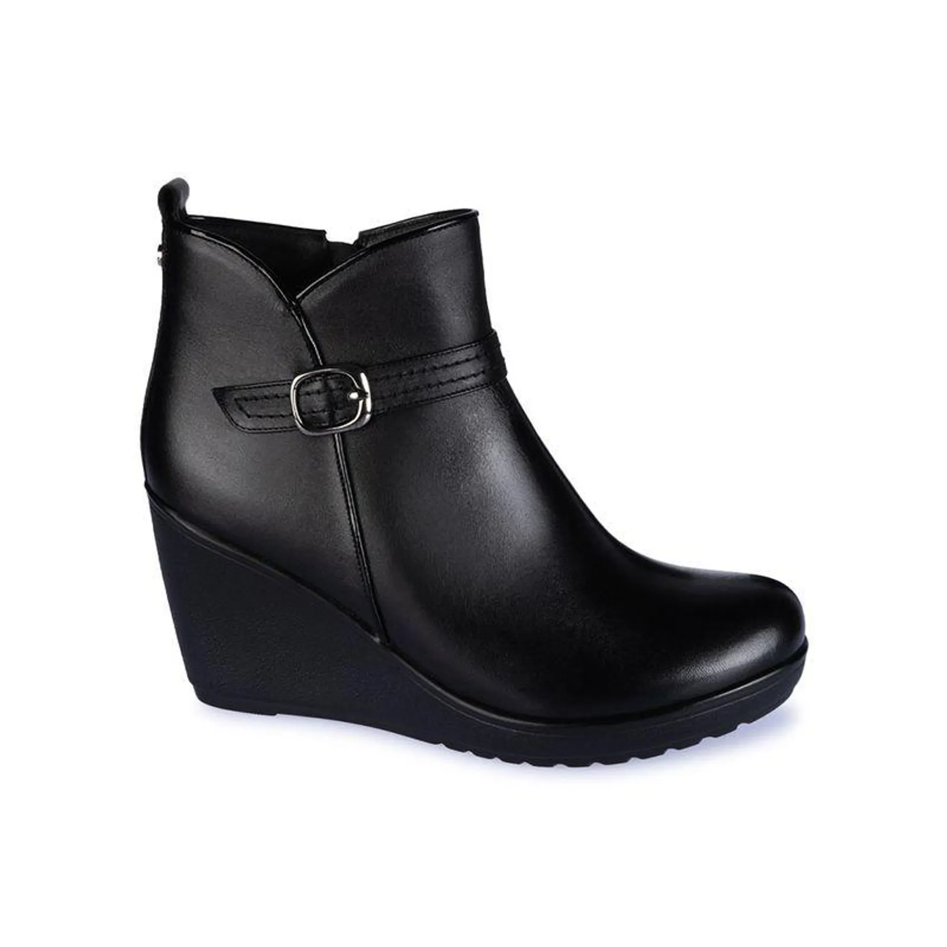 Botin Jodhpur Casual LINDA-2315 Negro Viale Cuero